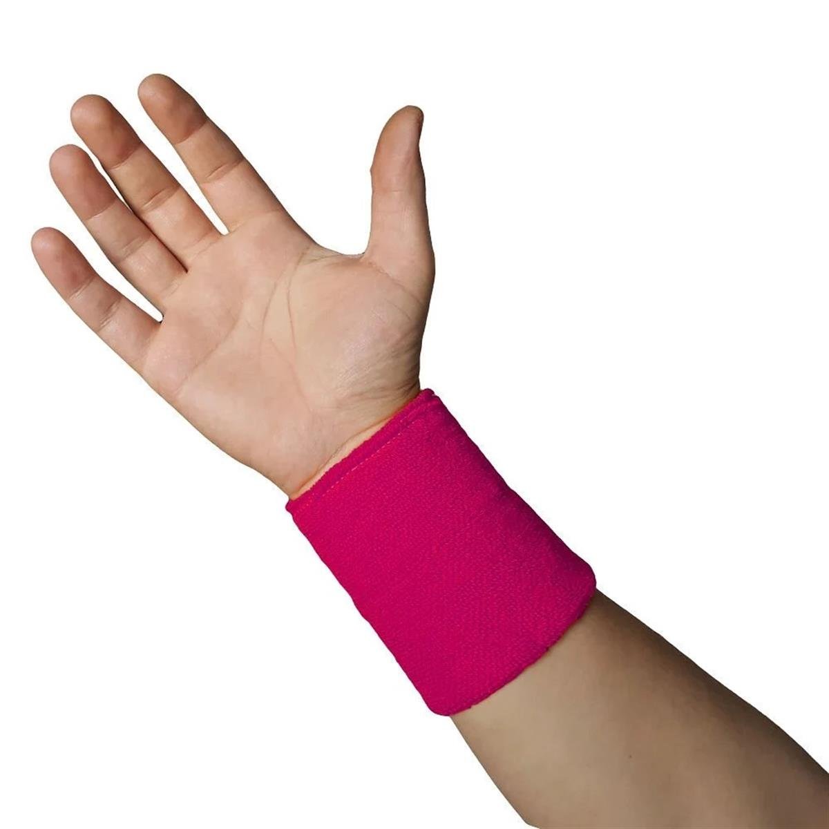 Sporcu Havlu El Bilekliği Ekonomik Bileklik Fuşya