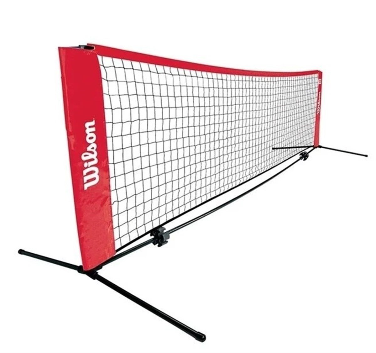 Wilson 6,10 metre Portatif Tenis ve Badminton Ağı File ve Direk Seti