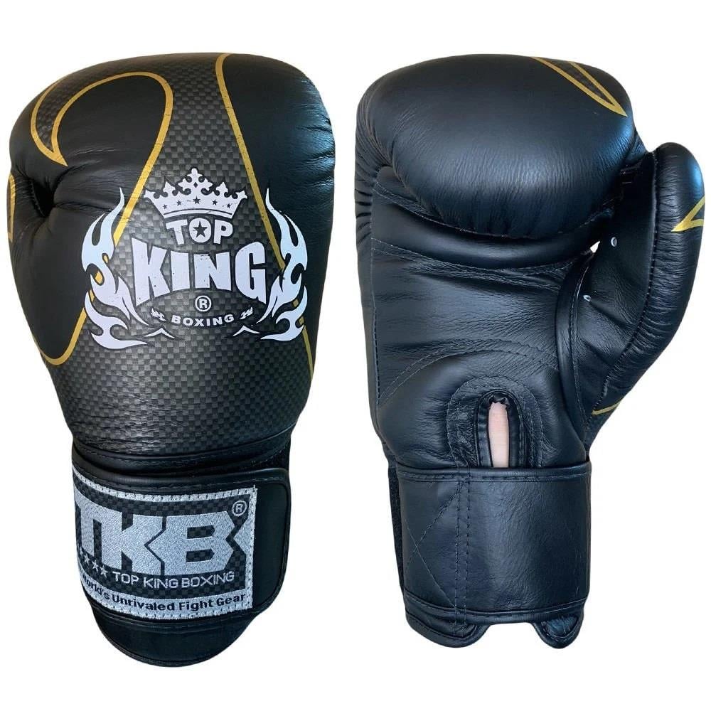 Top King Hakiki Deri Anchor Kick Boks ve Muay Thai Eldiveni