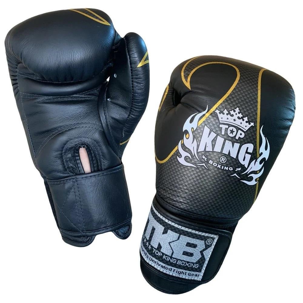 Top King Hakiki Deri Anchor Kick Boks ve Muay Thai Eldiveni