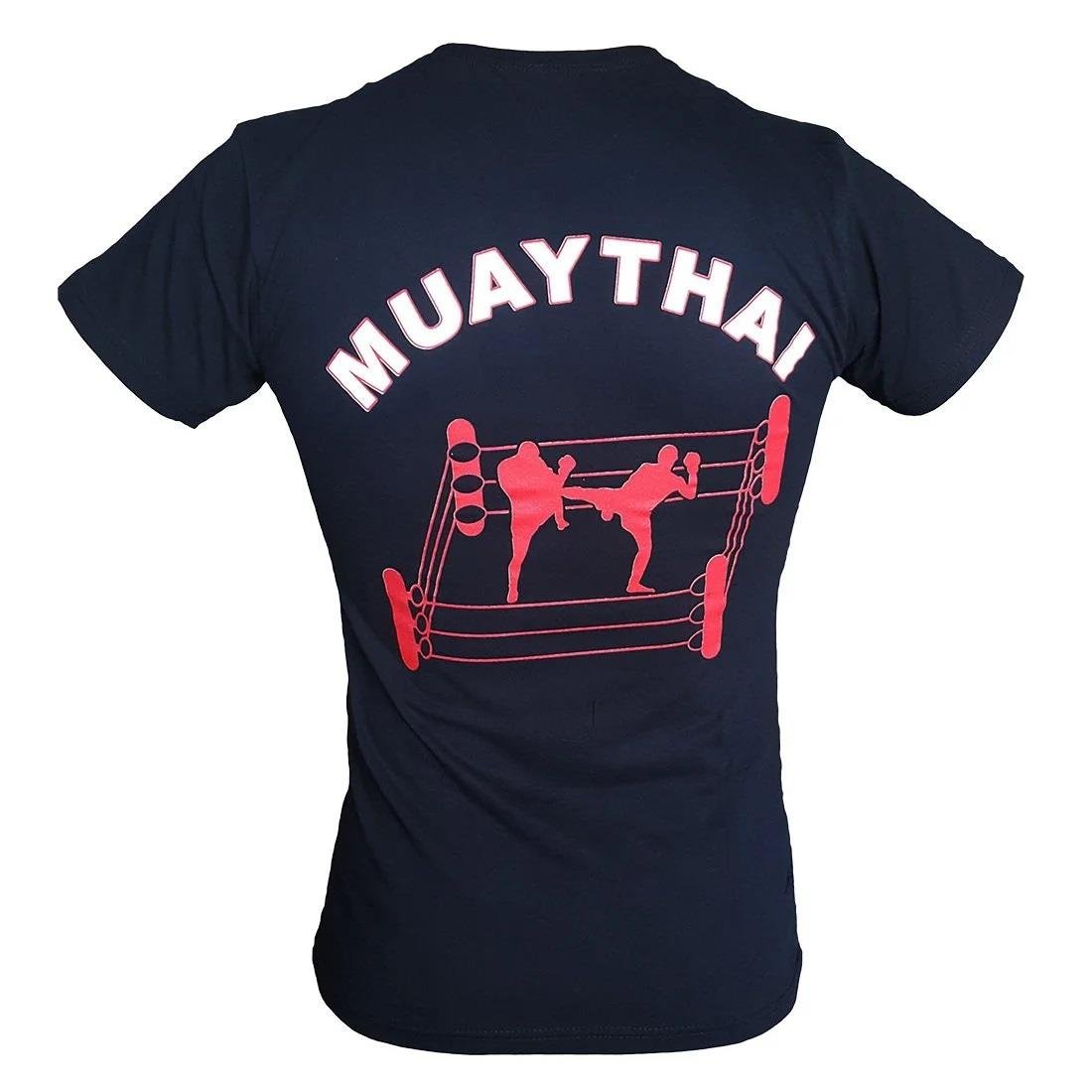 Wasedo Ekonomik Siyah Tişört Muay Thai Tişörtü