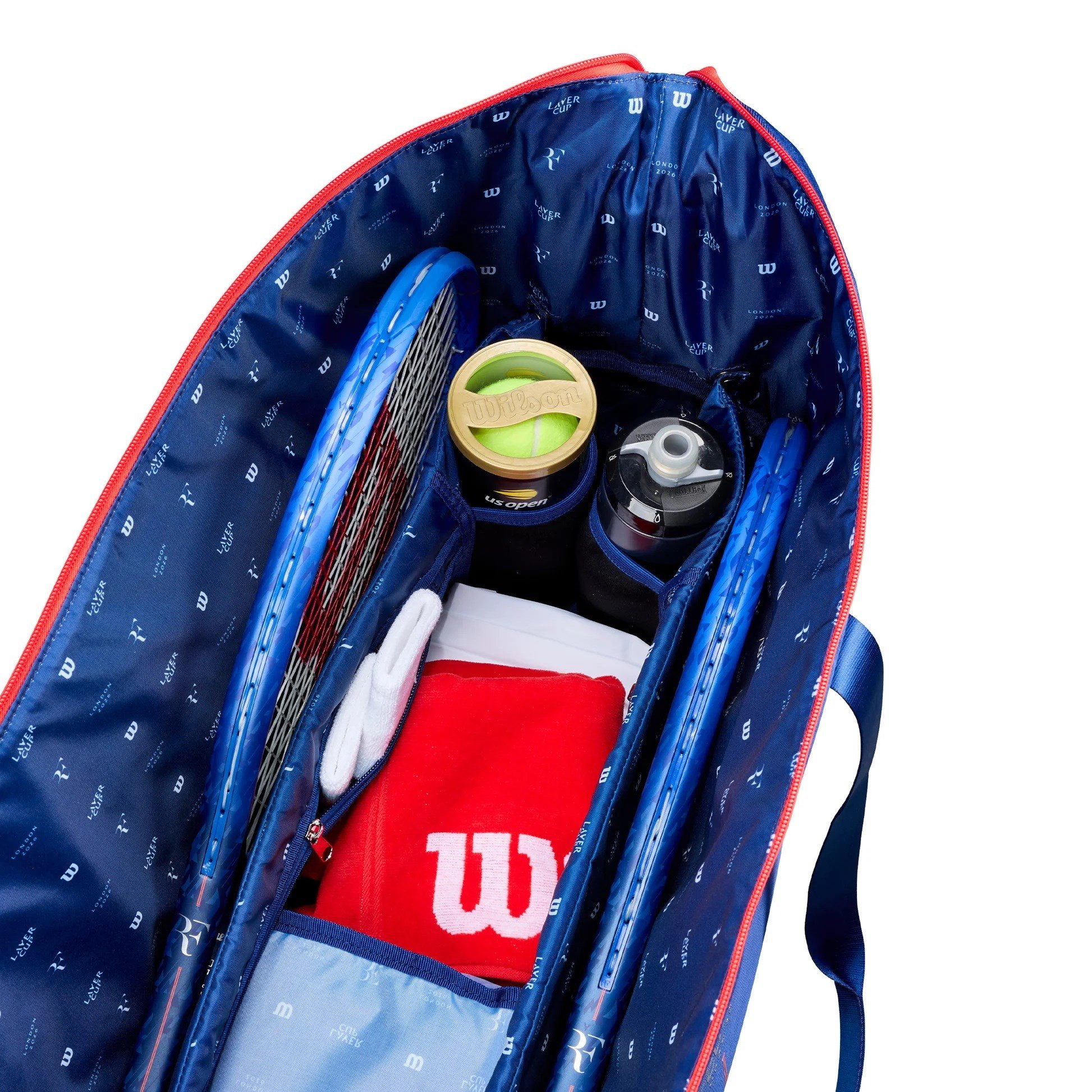 Wilson RF Laver Cup 2026 Practice Duffel Raket ve Tenis Çantası
