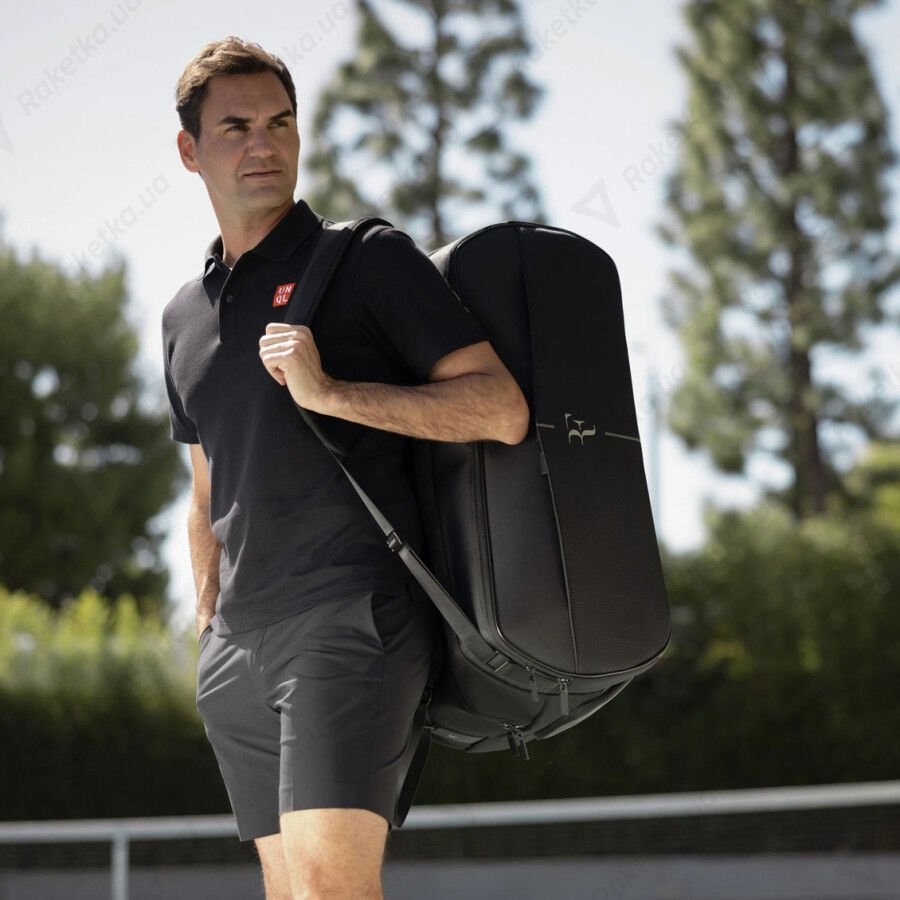 Wilson RF Tournament 9lu Raket ve Tenis Çantası Siyah