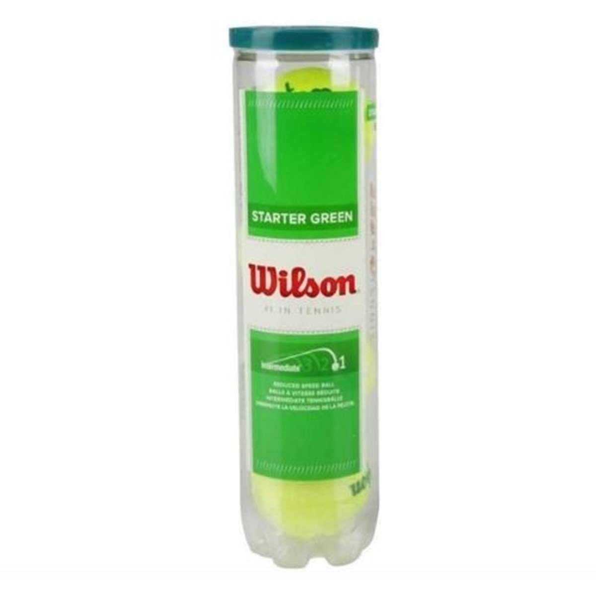 Wilson Starter Play Yeşil 4'lü Tenis Topu WRT137400