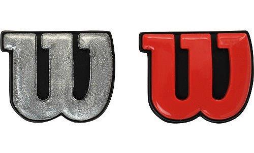 Wilson Tenis Raketi Titreşim Önleyici W Model Kırmızı ve Gümüş