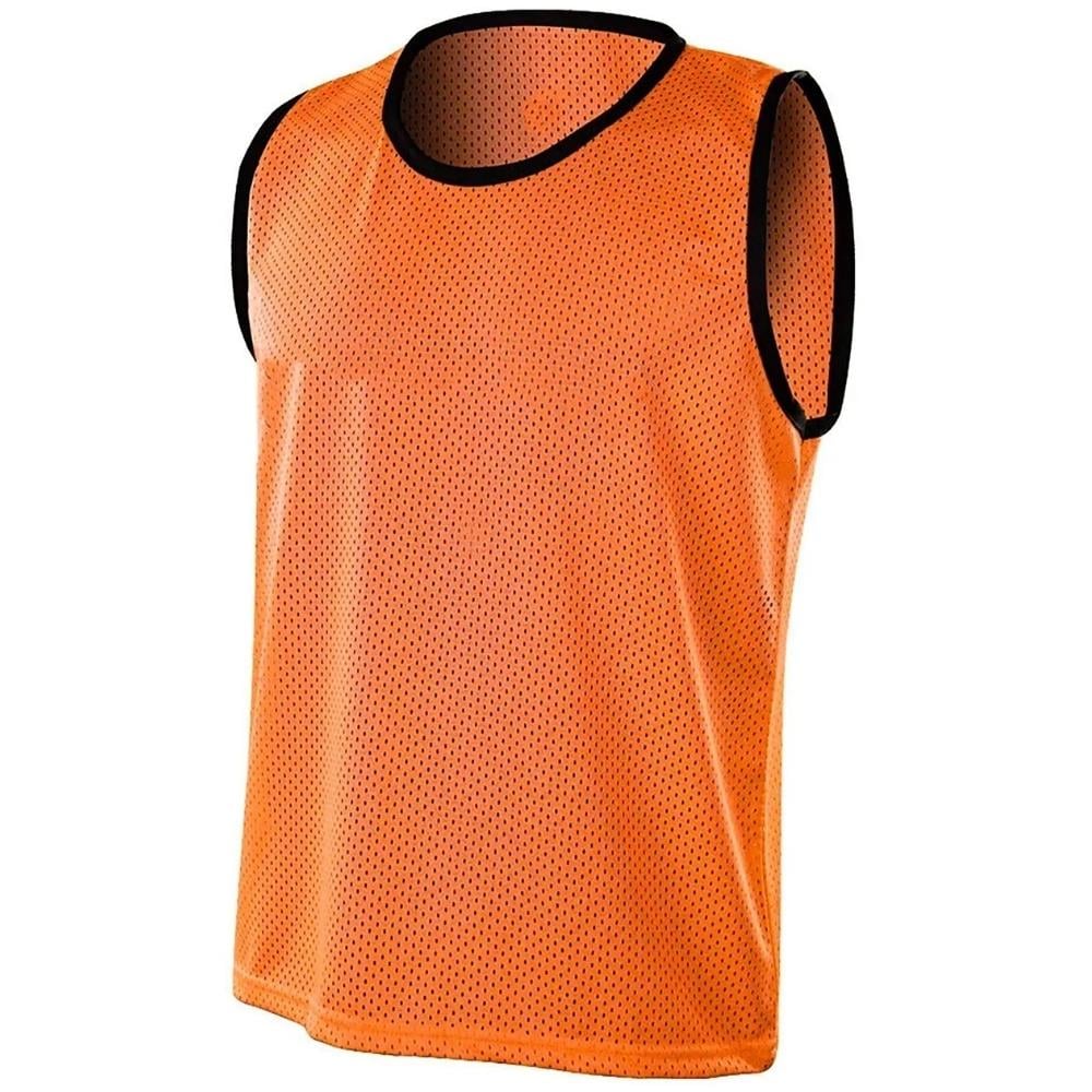 Yetişkin Boy Fileli Sporcu Antrenman Yeleği Bip Yelek Turruncu