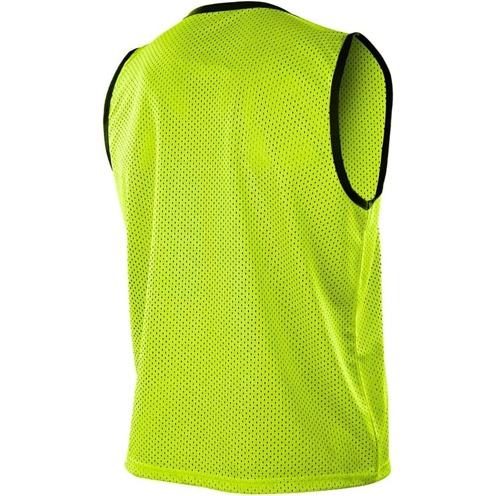 Yetişkin Boy Fileli Sporcu Antrenman Yeleği Bip Yelek Sarı