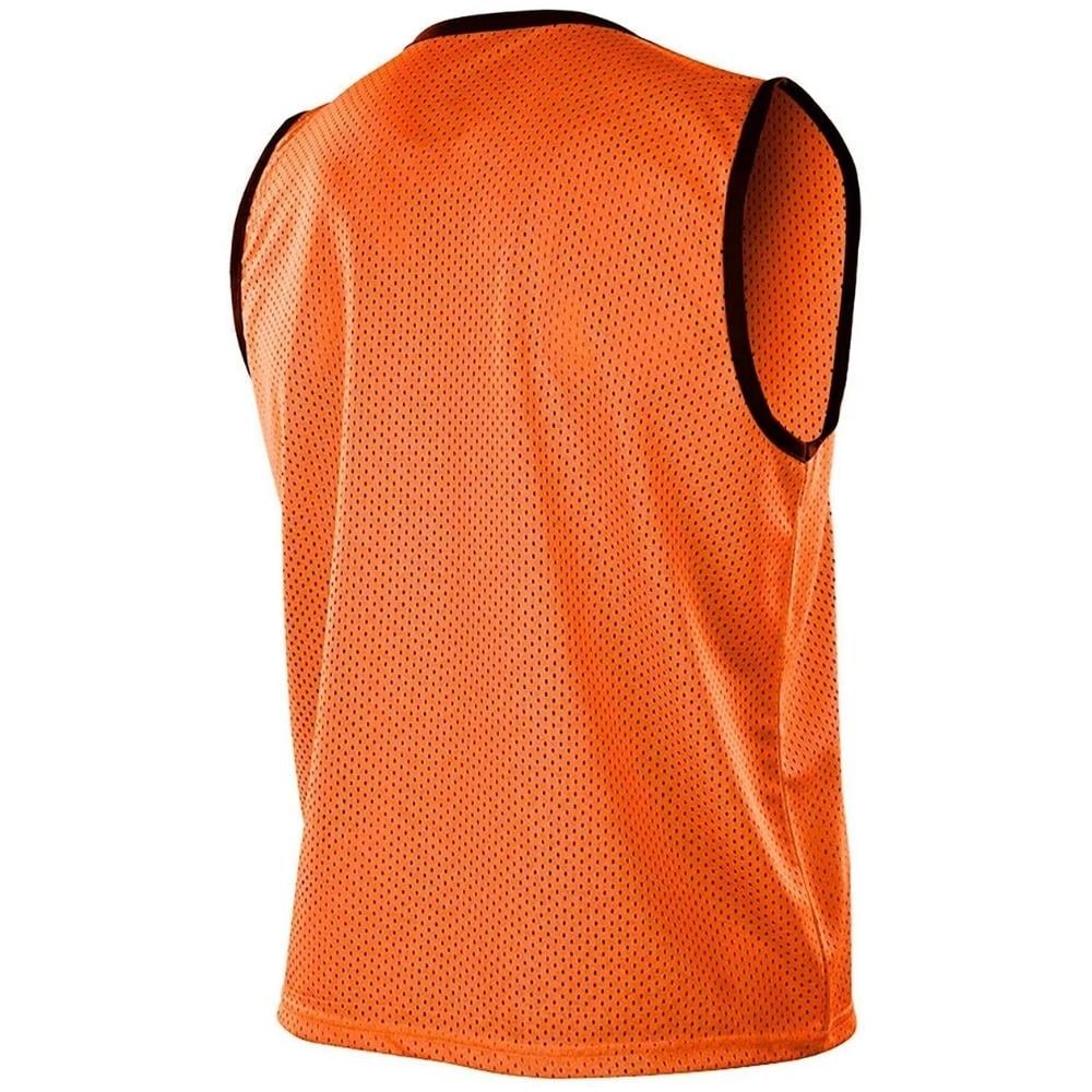 Yetişkin Boy Fileli Sporcu Antrenman Yeleği Bip Yelek Turruncu