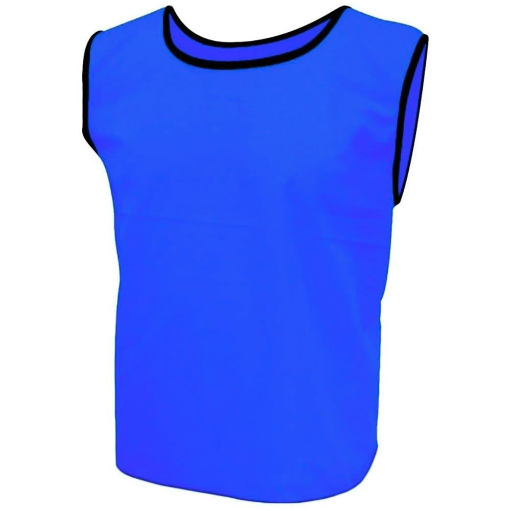 Yetişkin Boy Sporcu Antrenman Yeleği Bip Yelek Mavi