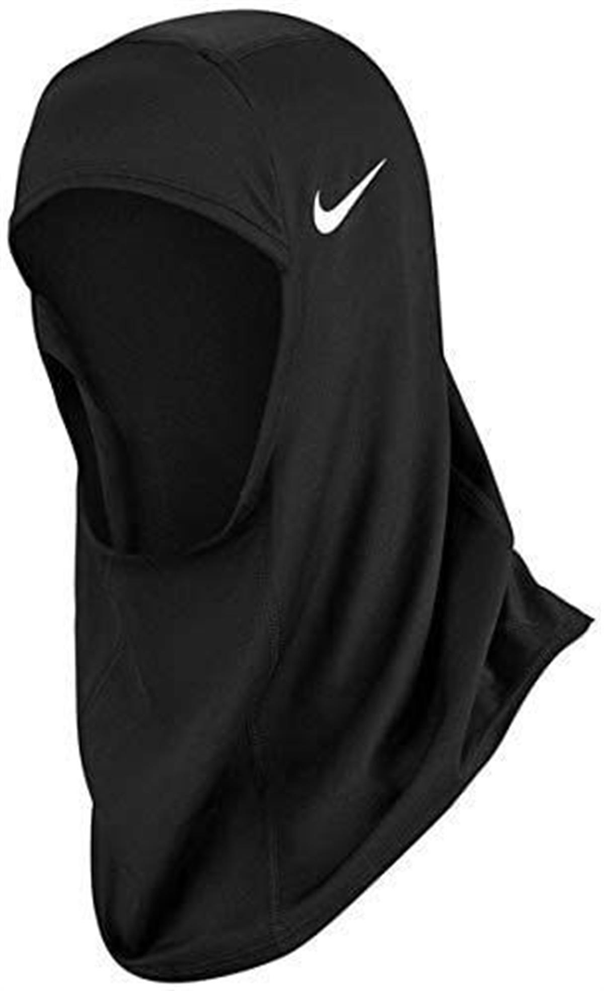 Nike Pro Dri-Fit Hijab Sporcu Başörtüsü Eşarp Siyah XS-S