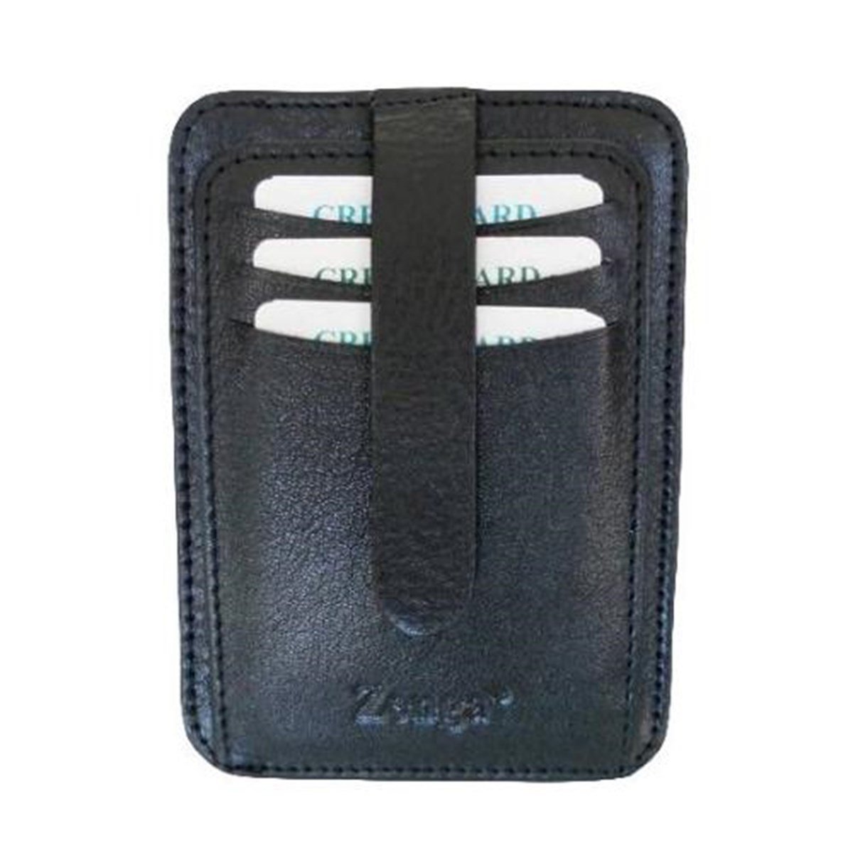Zenga Orjinal Deri Cüzdanlı Kredi Kartlık 031-1 Siyah