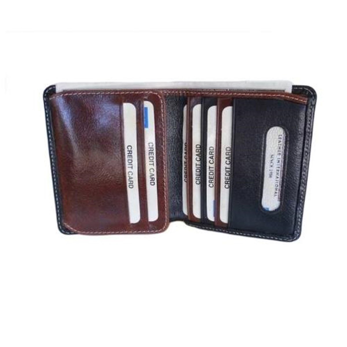 Zenga Orjinal Deri Erkek Cüzdanı 273-04 Garni Greyzi