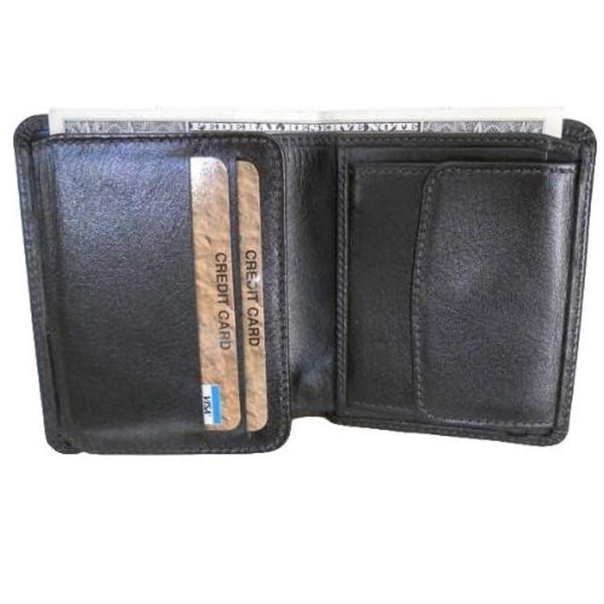 Zenga Orjinal Deri Küçük Boy Erkek Cüzdanı 121-2 Kahverengi