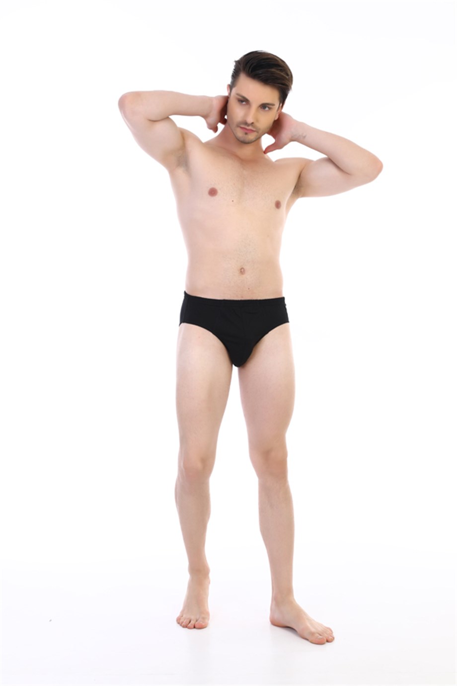 Erkek Süprem Siyah Slip 0741