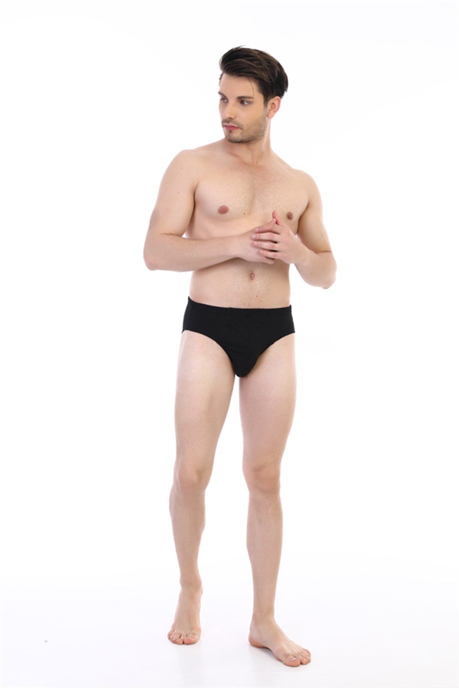 Erkek Süprem Siyah Slip 0741