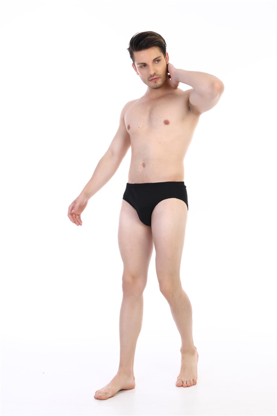 Erkek Süprem Siyah Slip 0741