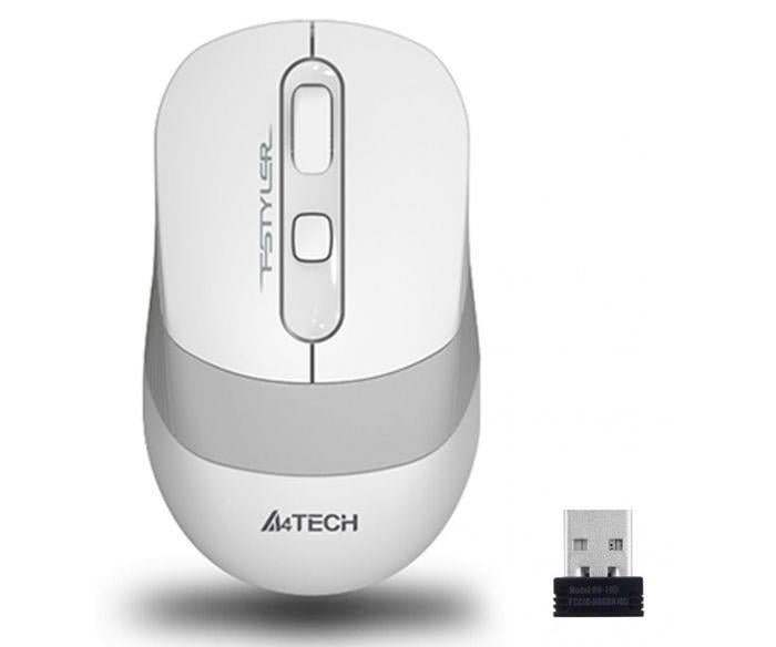 A4TECH FB35C BLUETOOTH OPTİK ŞARJLI MOUSE NANO BEYAZ