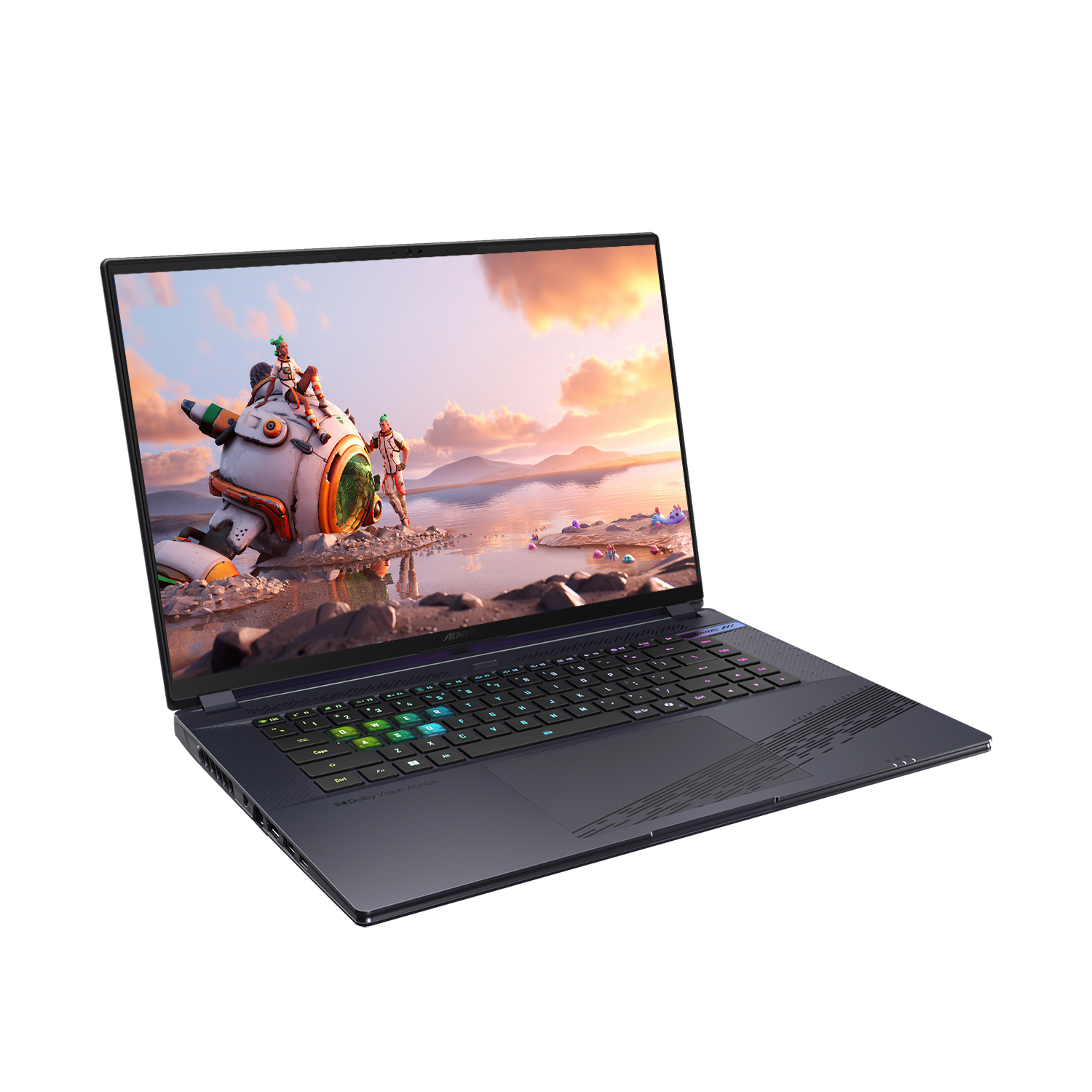 Gigabyte aorus 16X Intel Core  I7-13650HX 64GB DDR5 4TB SSD 8GB RTX4060 16″ Wqxga 3ms 165Hz Windows 11 Pro Gaming (Oyuncu) Notebook 9KG-43TRC54SW20