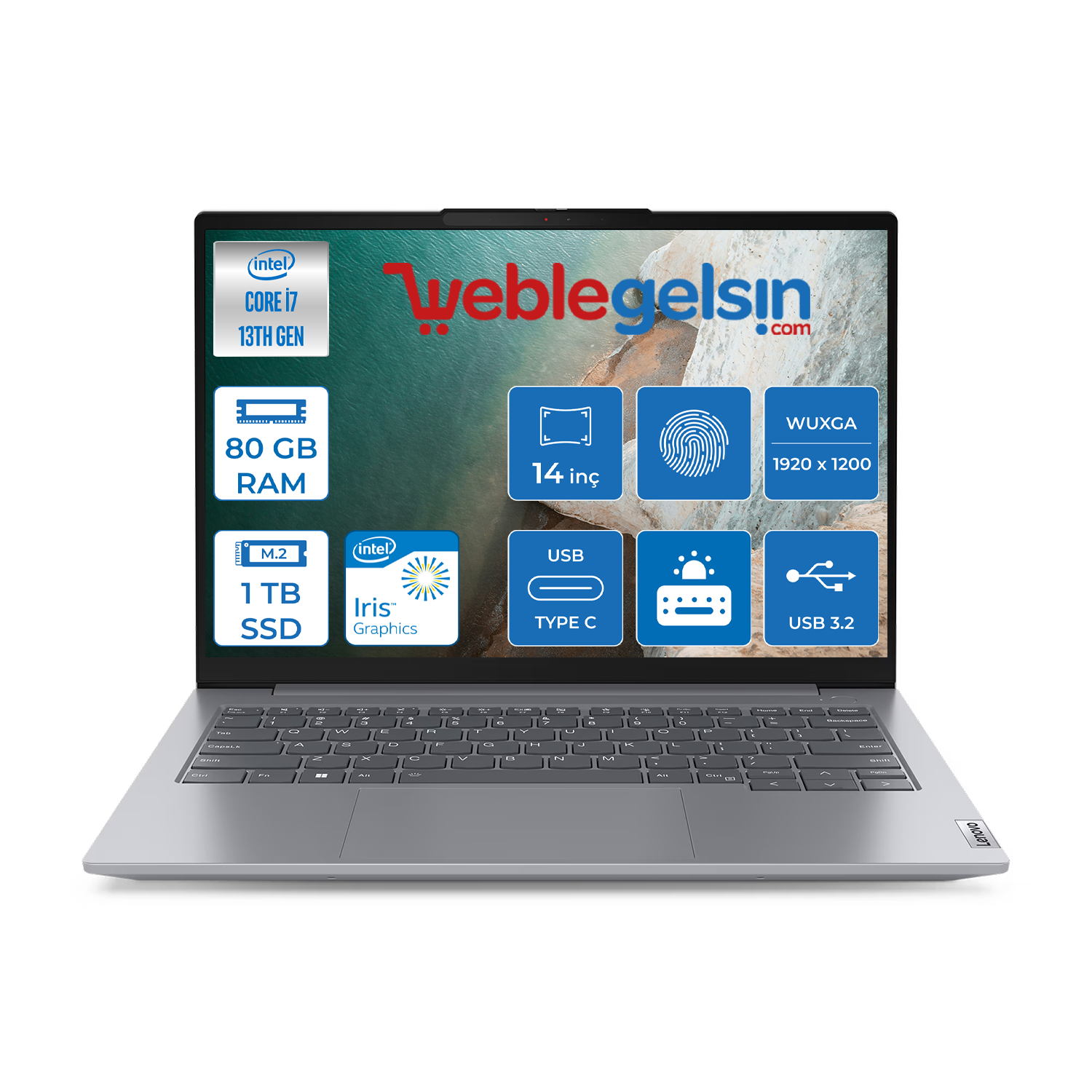 Lenovo Thinkbook 14 G6 Irl Intel Core I7 13700H 80GB DDR5 1TB SSD 14