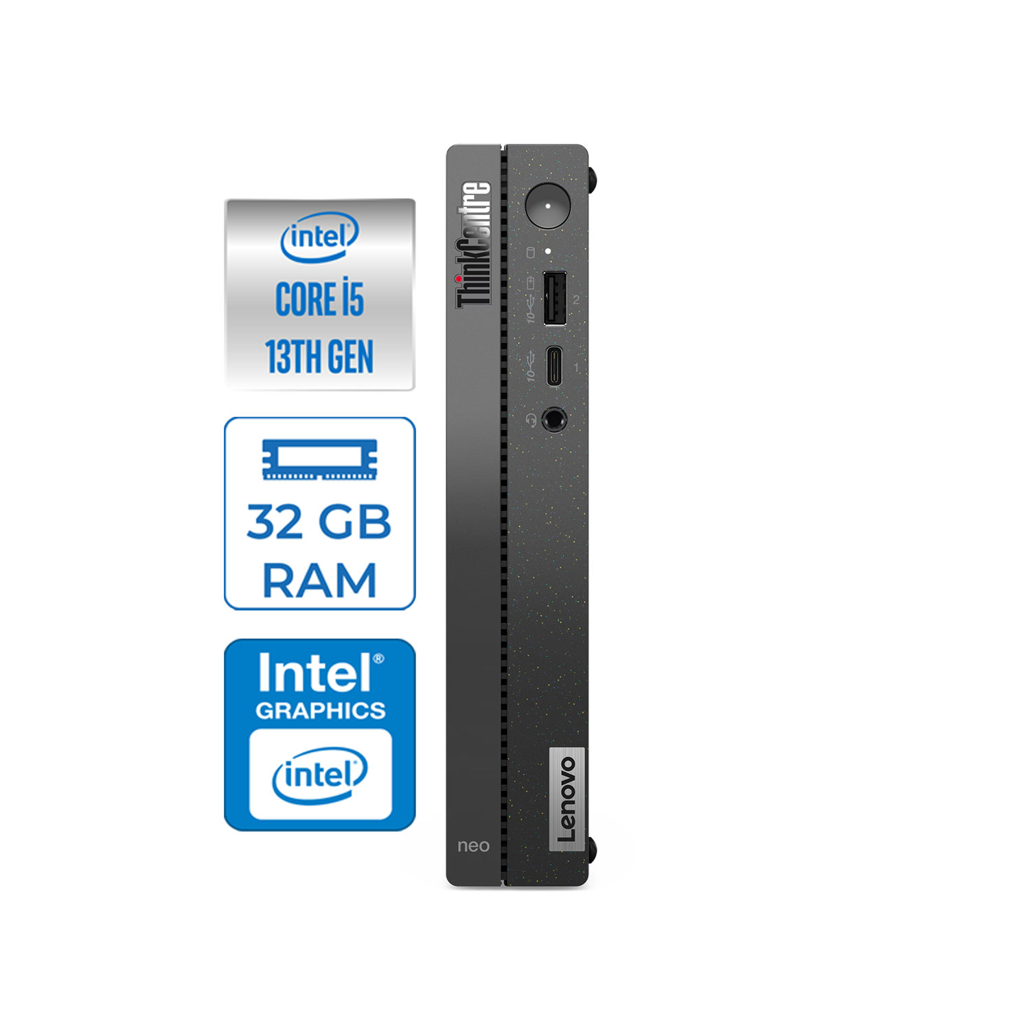 Lenovo Thinkcentre Neo 50Q Gen 4 Intel Core I5-13420H 32GB 2TB SSD Windows 11 Pro Mini Bilgisayar 12LN006KTRP11