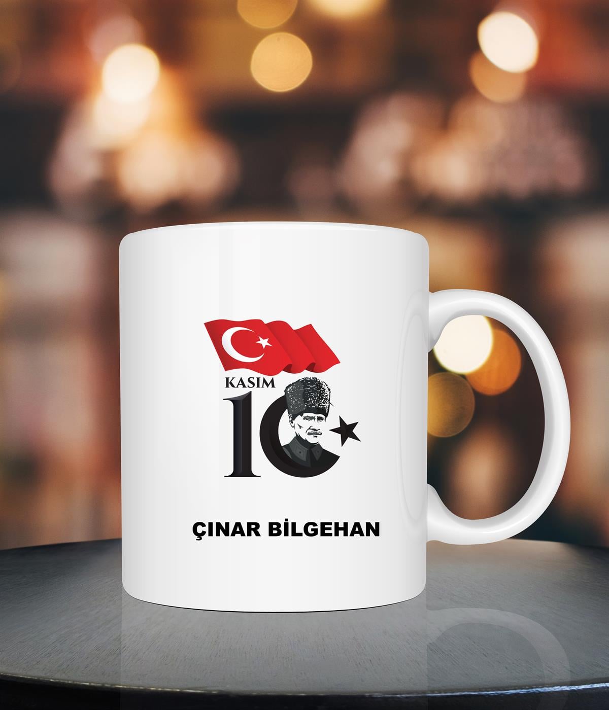 10 Kasım Atatürk Baskılı Kupa