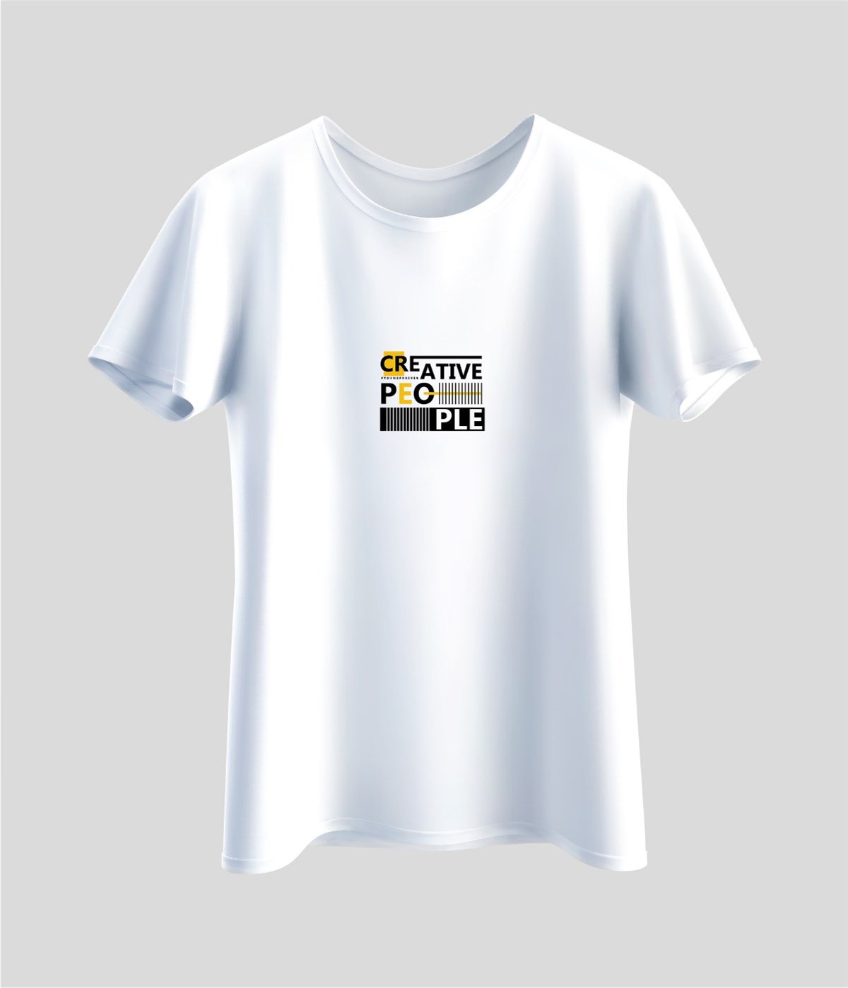 Creative People Baskılı T-Shirt