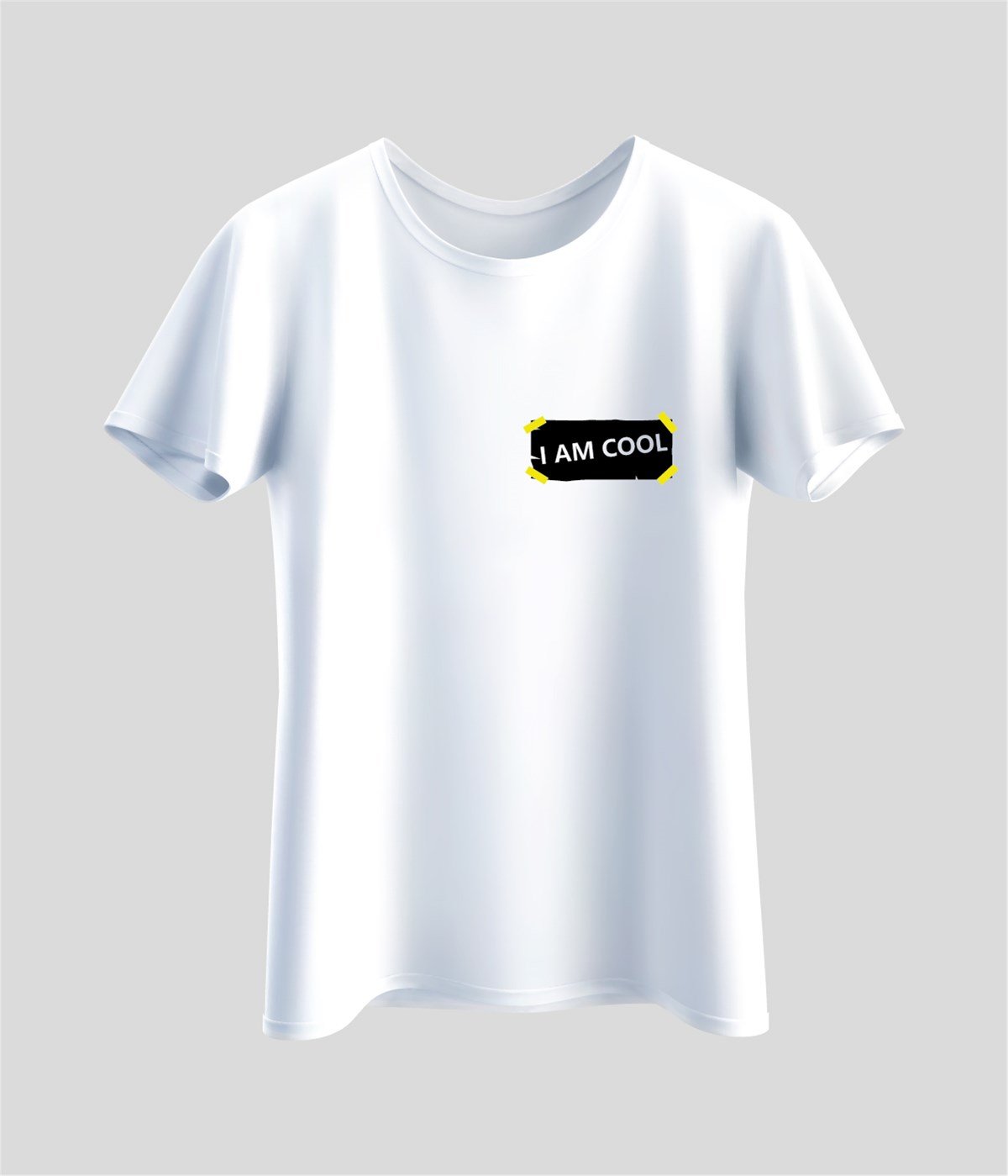 I Am Cool Baskılı T-Shirt