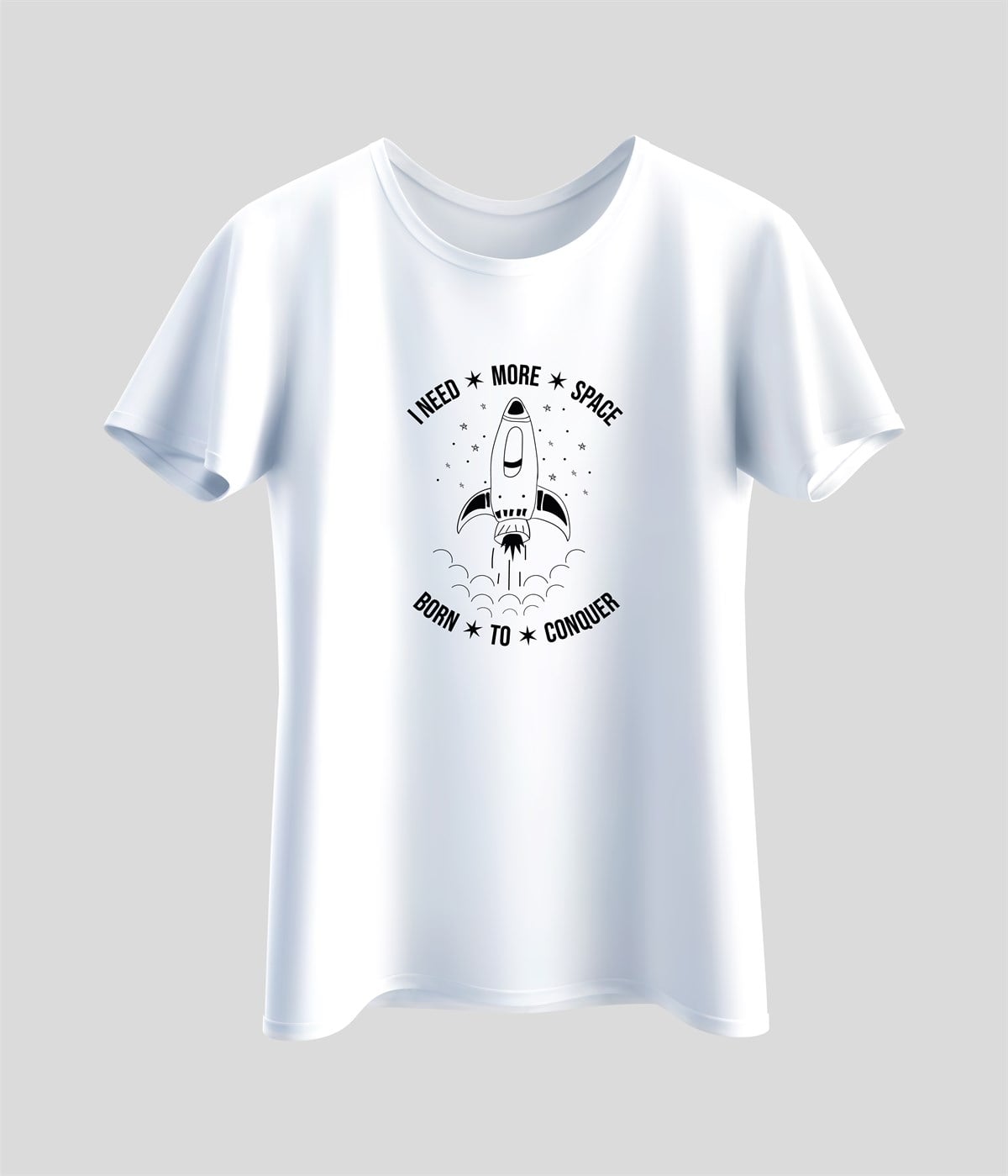 I Need More Space Baskılı Unisex T-Shirt