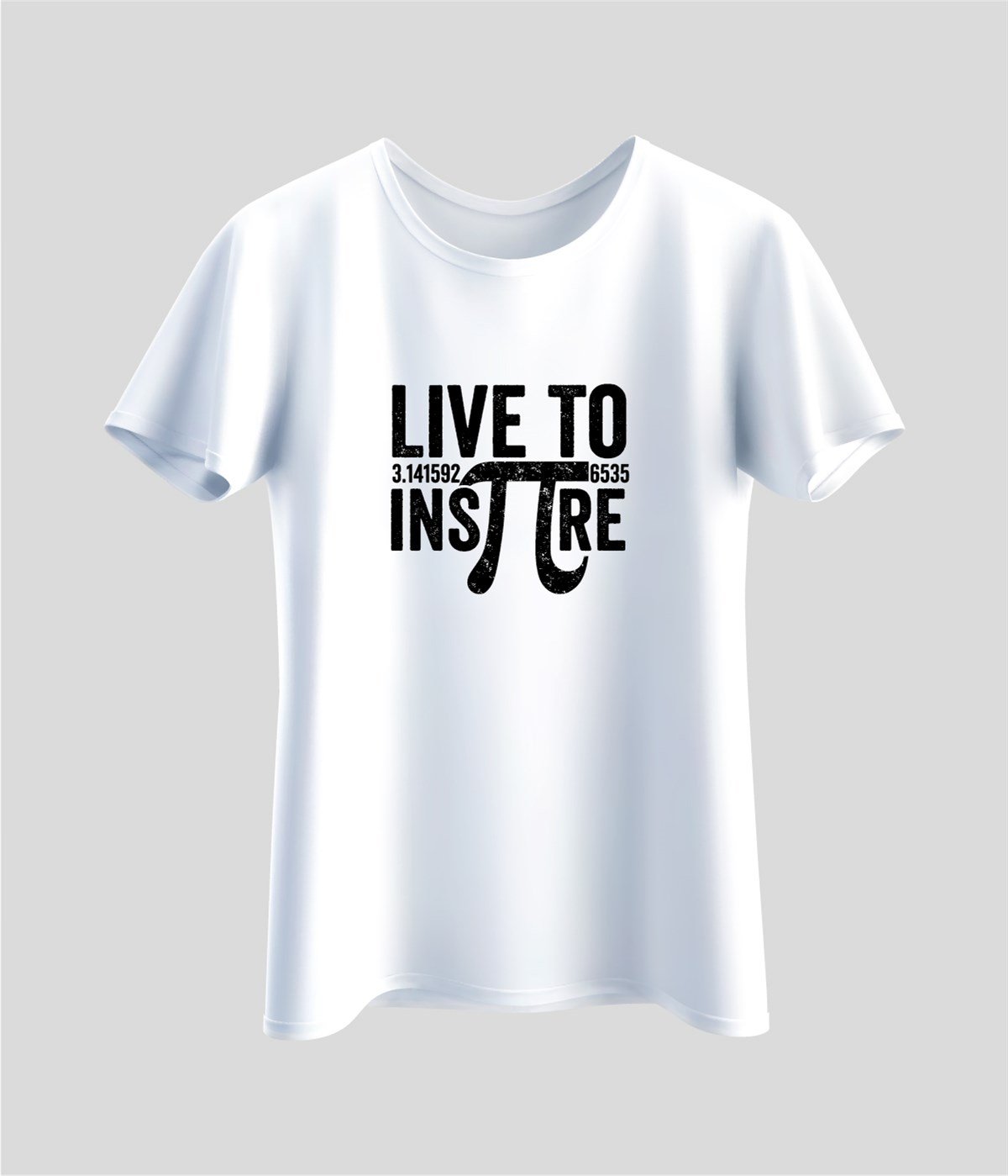 Live To Inspire Baskılı Unisex T-Shirt