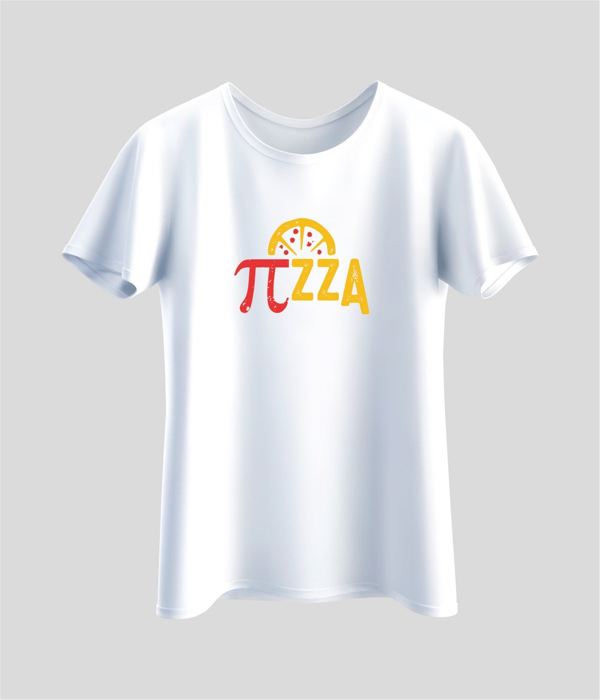 Pizza Baskılı T-Shirt