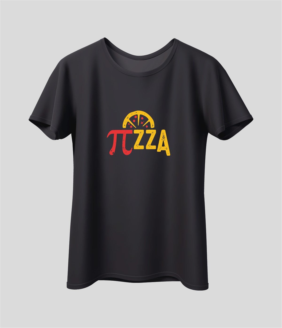 Pizza Baskılı T-Shirt