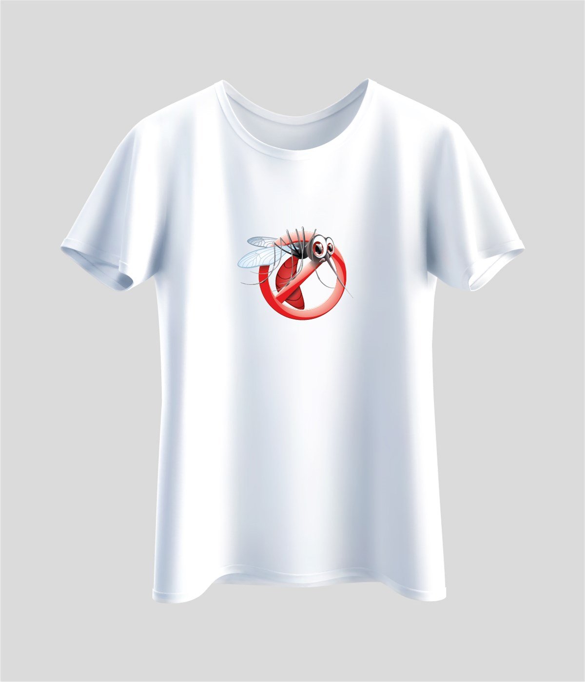 Sivrisinek Baskılı T-Shirt