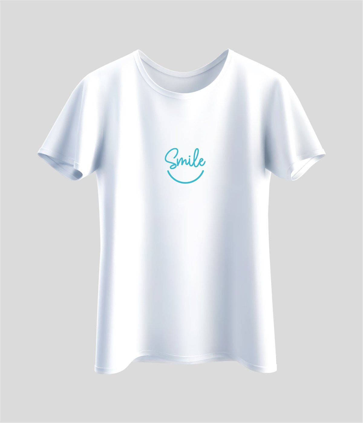 Smile Baskılı T-Shirt
