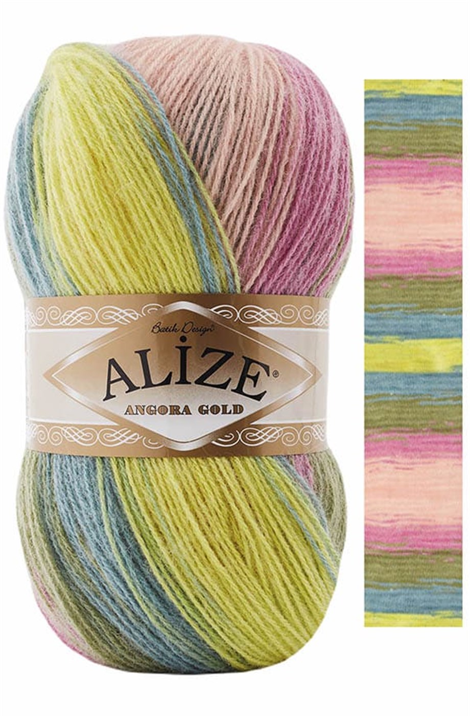Alize Angora Gold Batik 6792 El Örgü İpi