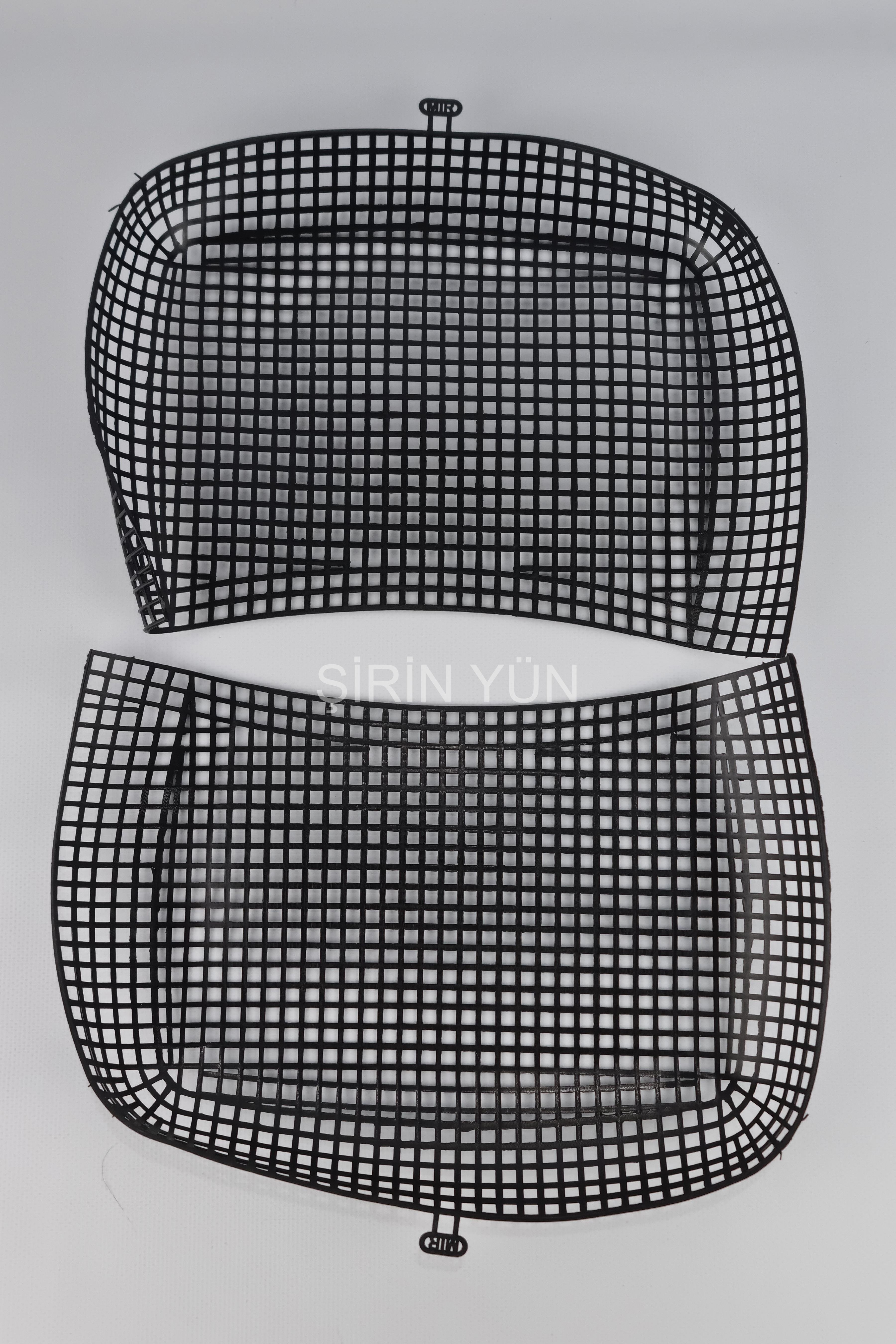 3D Çanta Kanvası 23x34 Cm 2'li Set Siyah