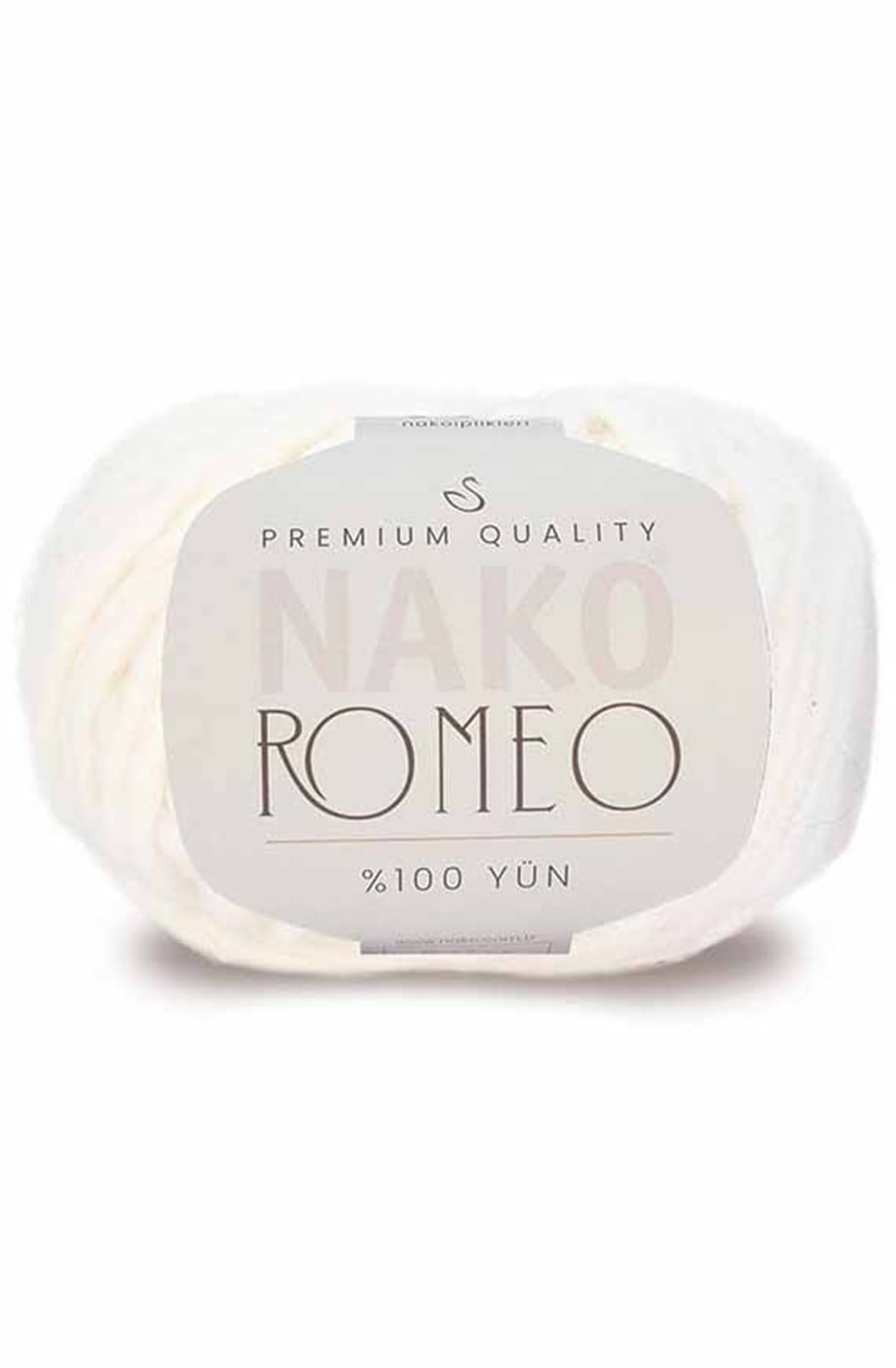 Nako Romeo 2378 Vanilya %100 Yün El Örgü İpi