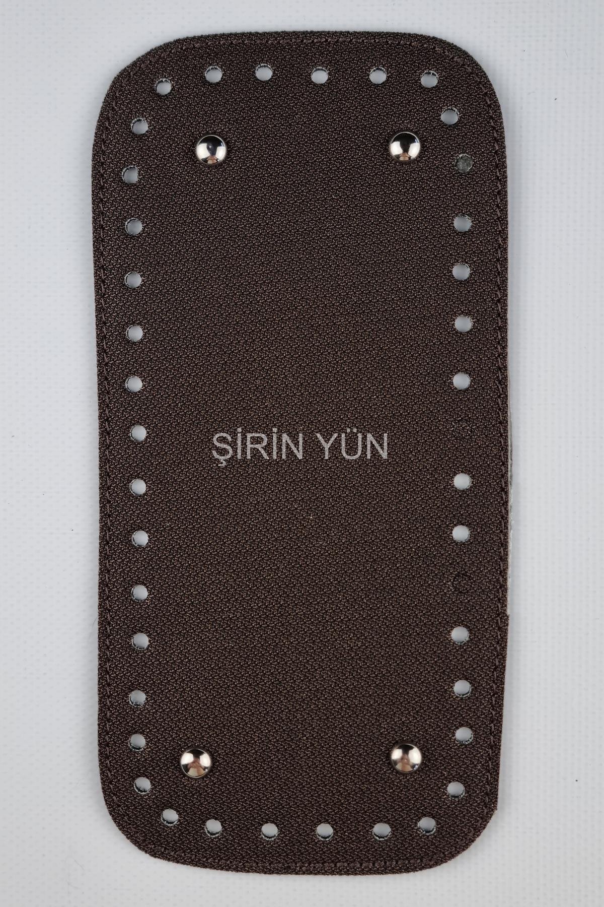 Deri Çanta Tabanı 26X13 Cm Kahve