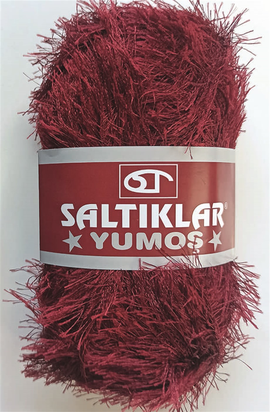 Saltıklar Yumoş 26 Bordo Sakallı El Örgü İpi
