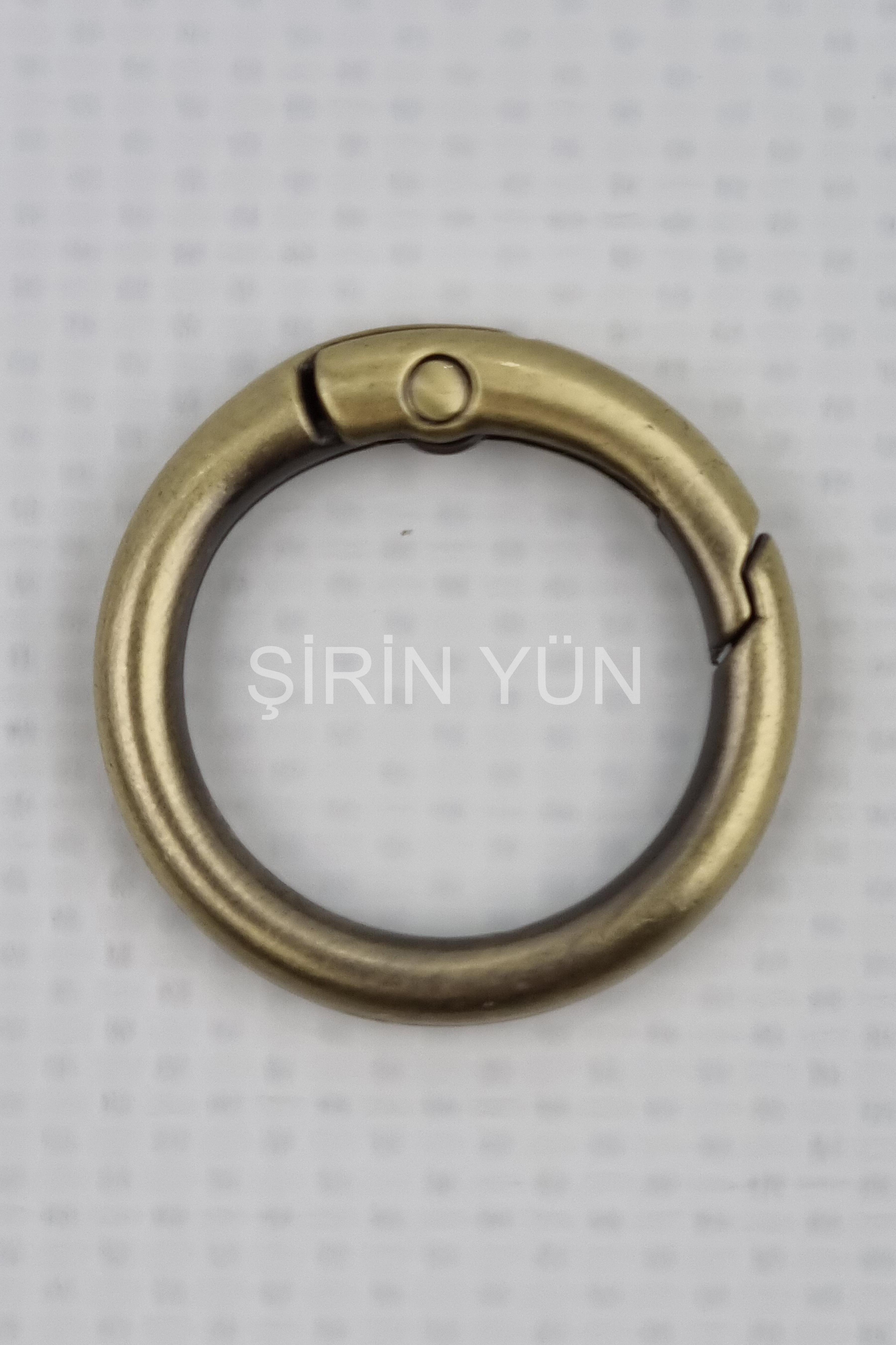 O HALKA Yaylı 2 mm Antik Sarı