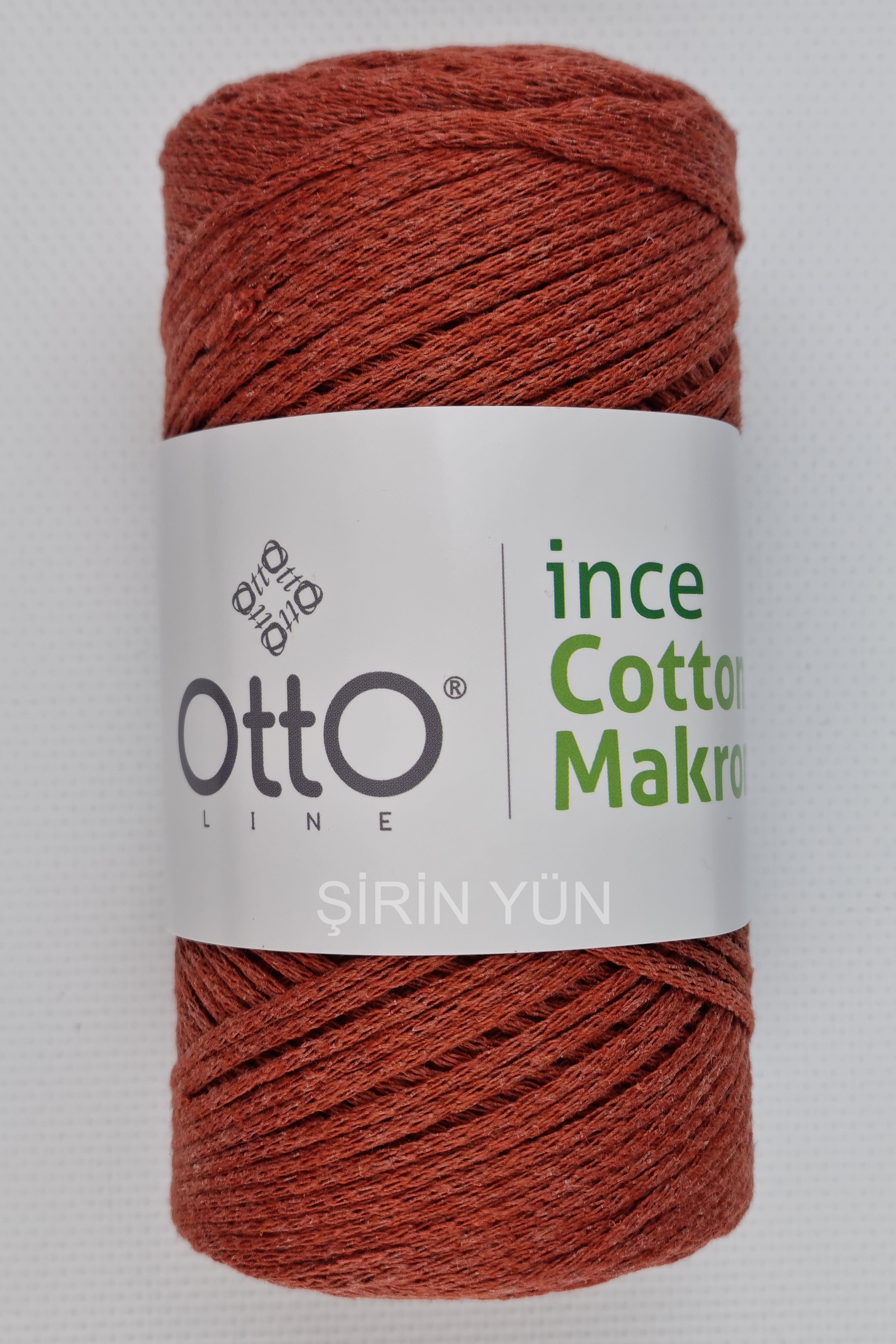 Otto İnce Cotton (Pamuk) Makrome Taba