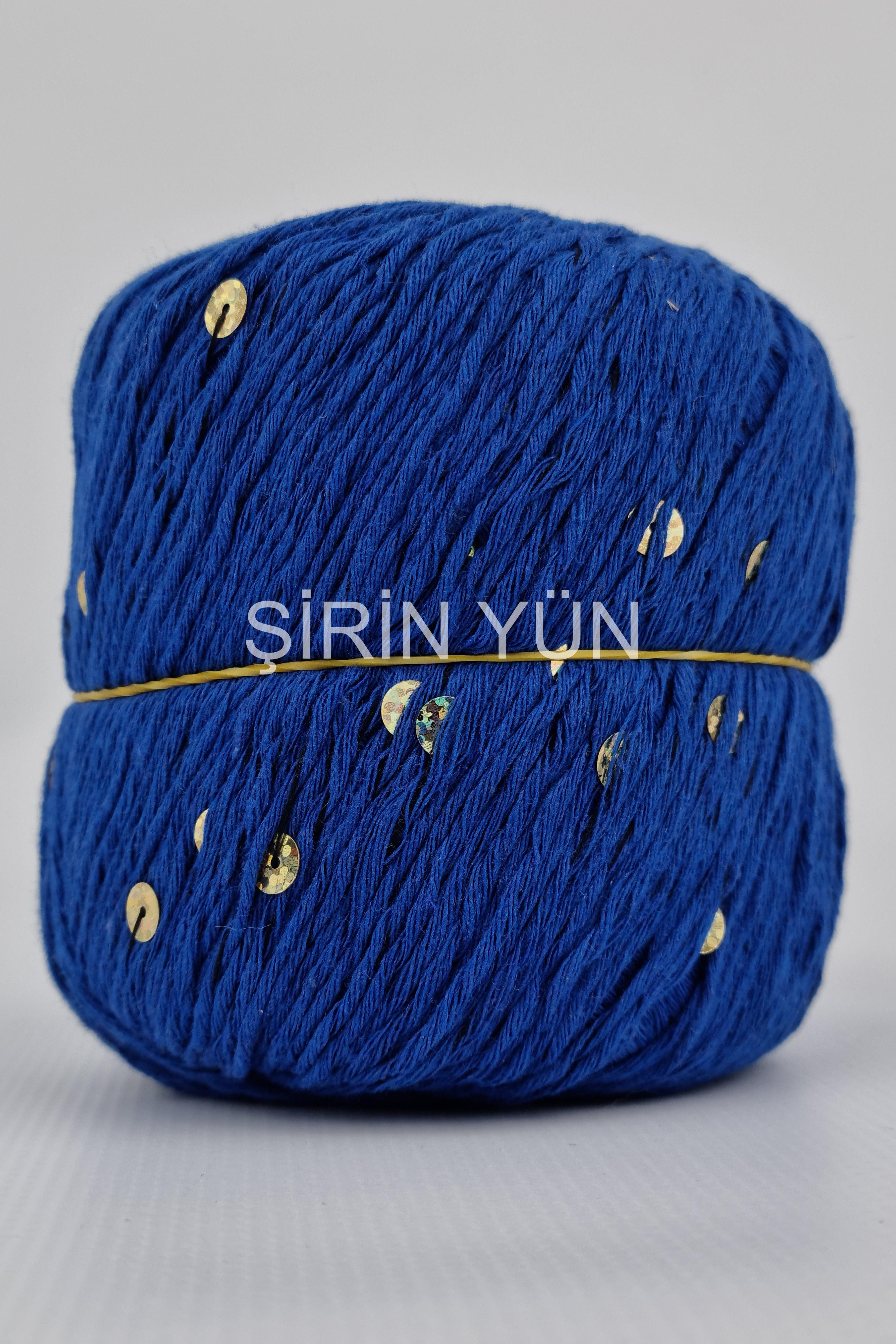 Pullu Örgü İpi 50 Gram 100 Metre Saks 2601