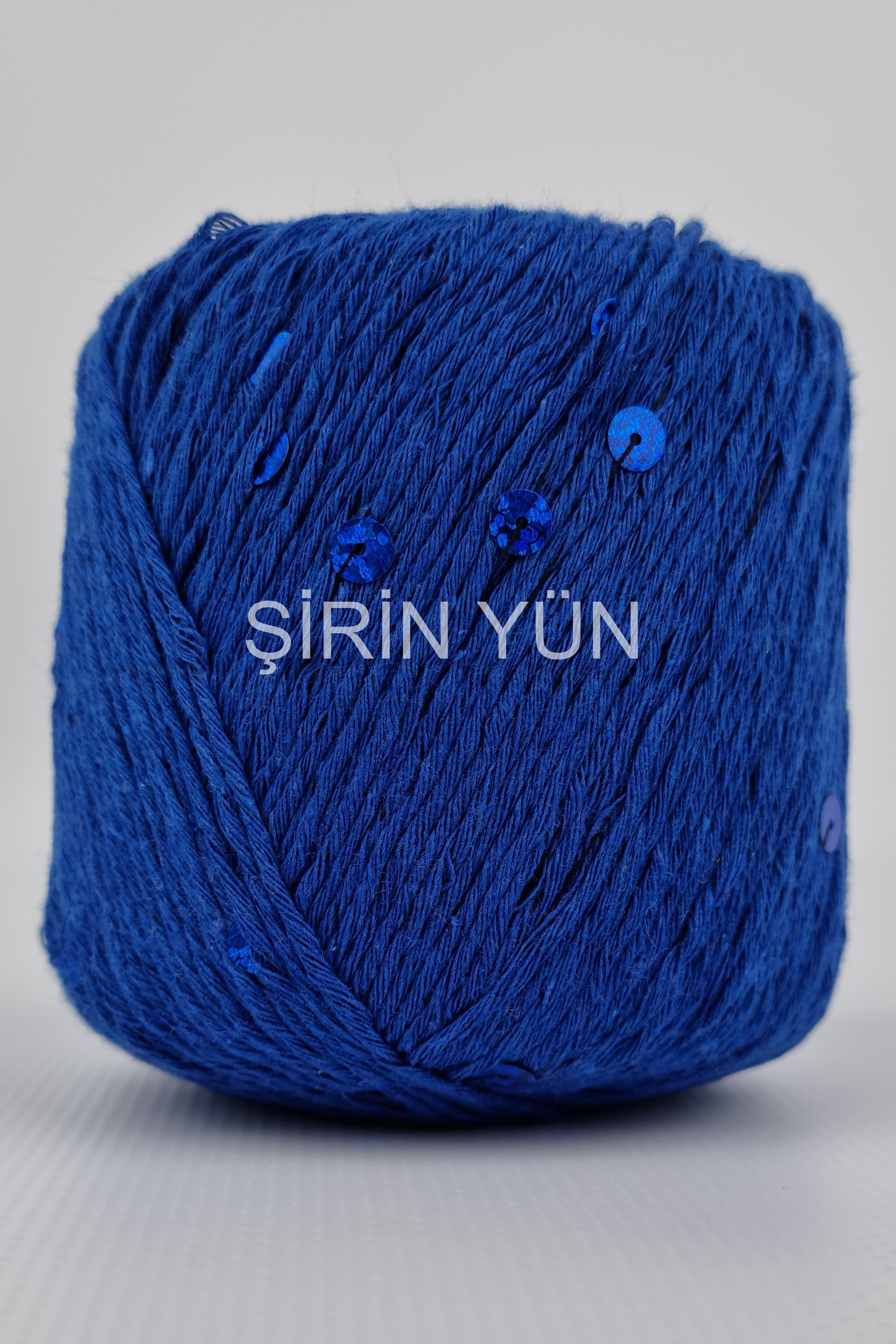 Pullu Örgü İpi 50 Gram 100 Metre Saks 3601