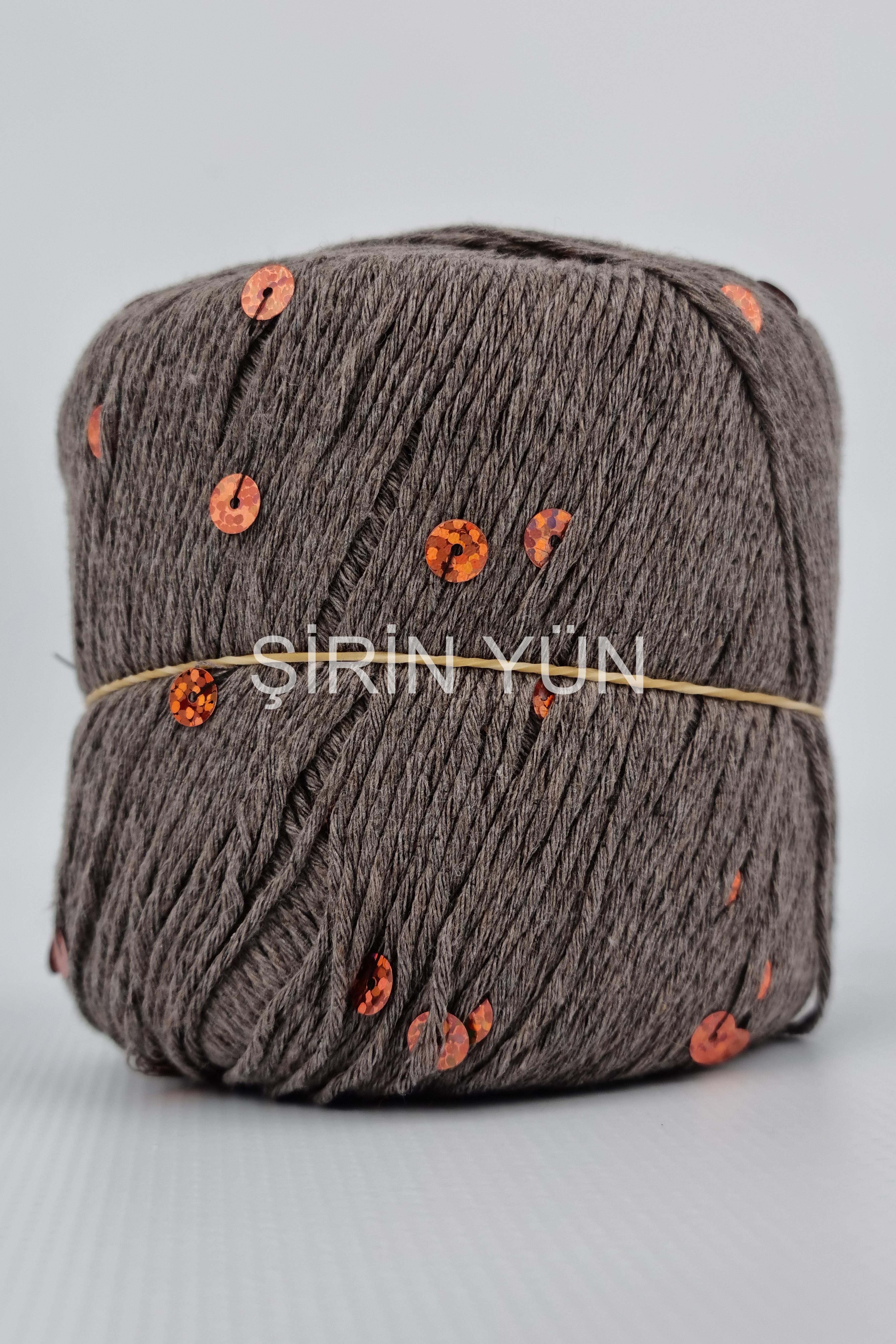 Pullu Örgü İpi 50 Gram 100 Metre Vizon 3303