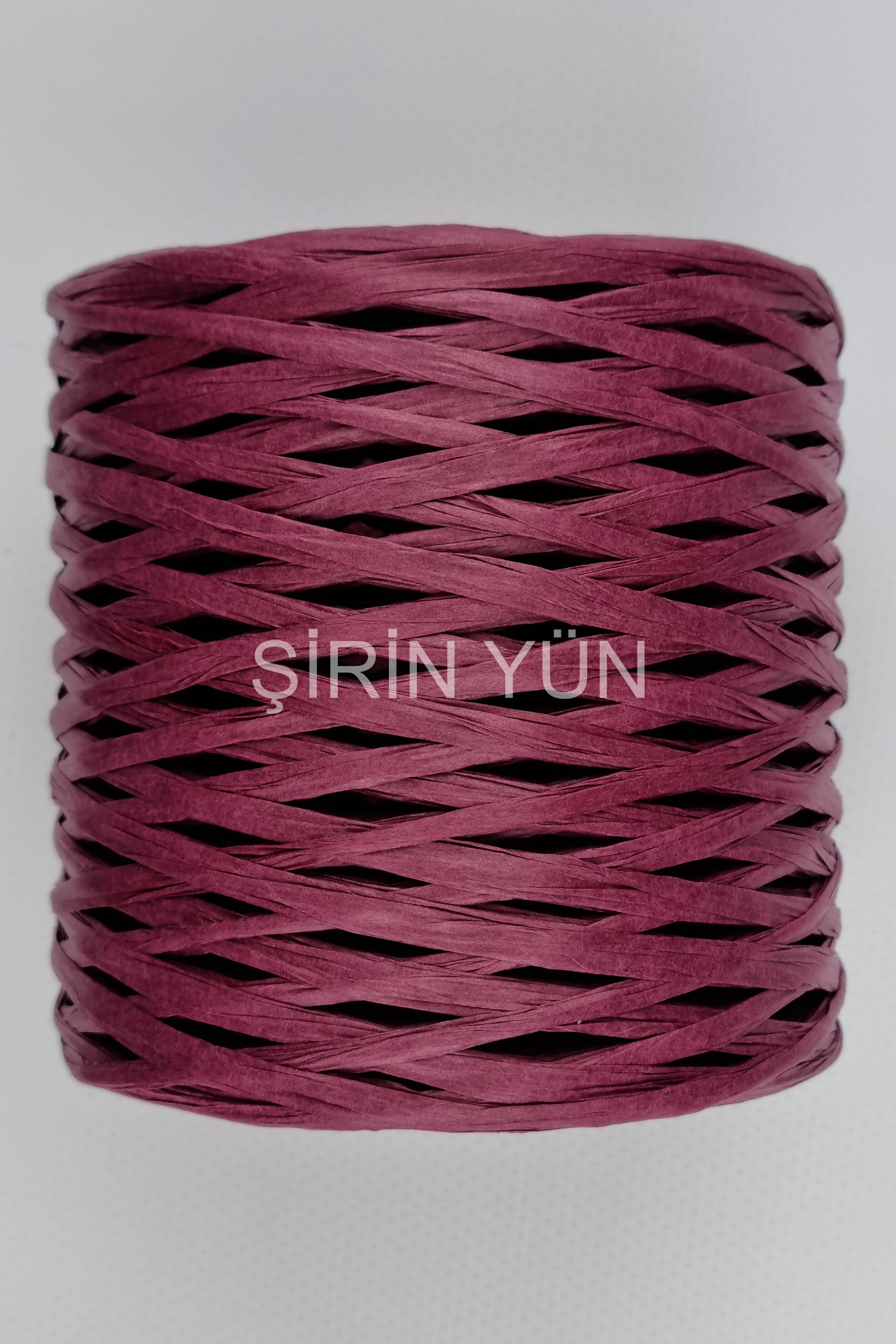 Rafya İpi 200 Gram Mürdüm 72