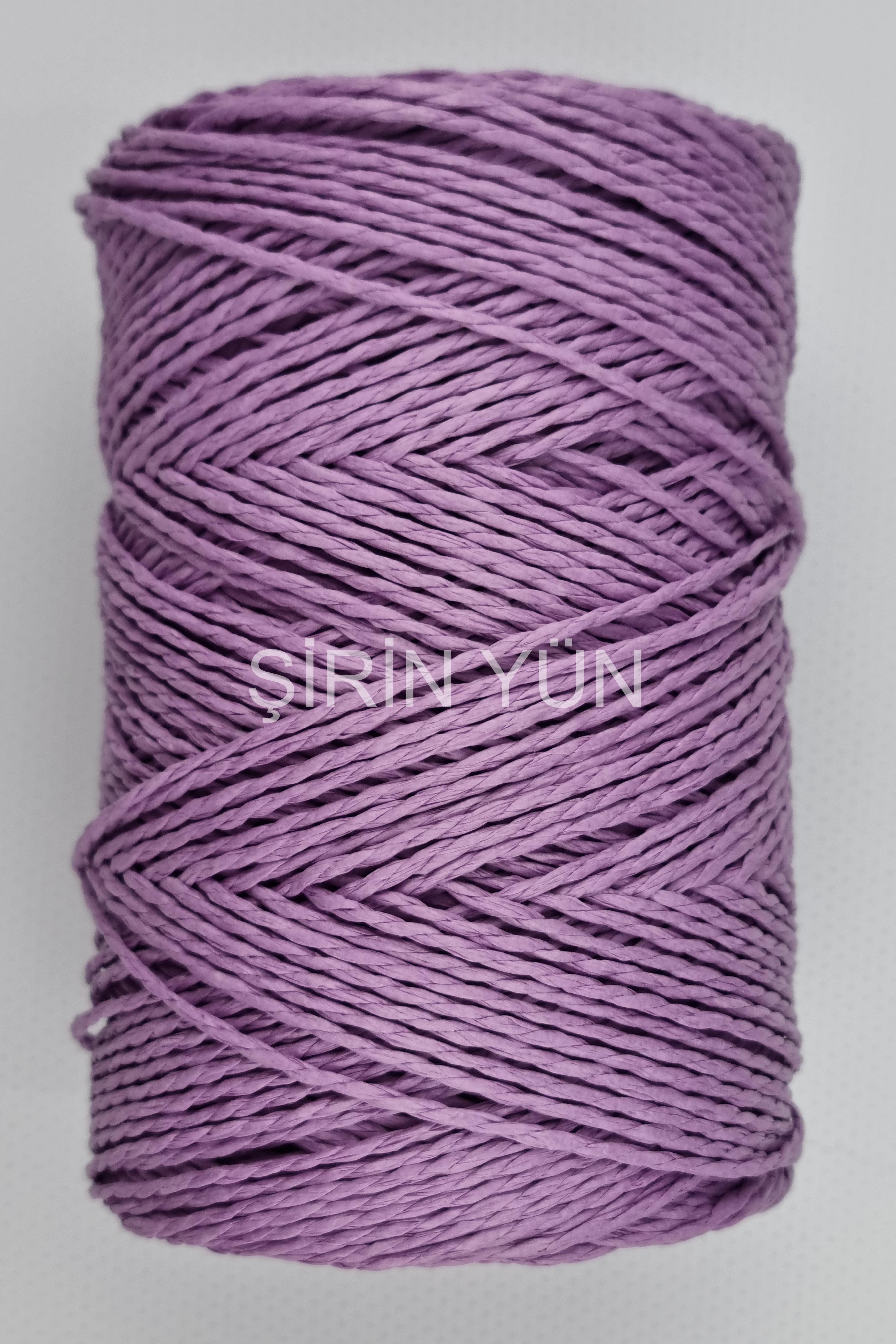 Sarılmış Kağıt İp 200 Gram 240 Metre Lila 82
