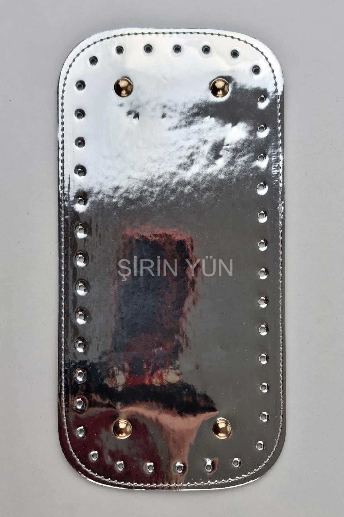 Şirin Yün Parlak 12X25 Rivetli Taban Gümüş