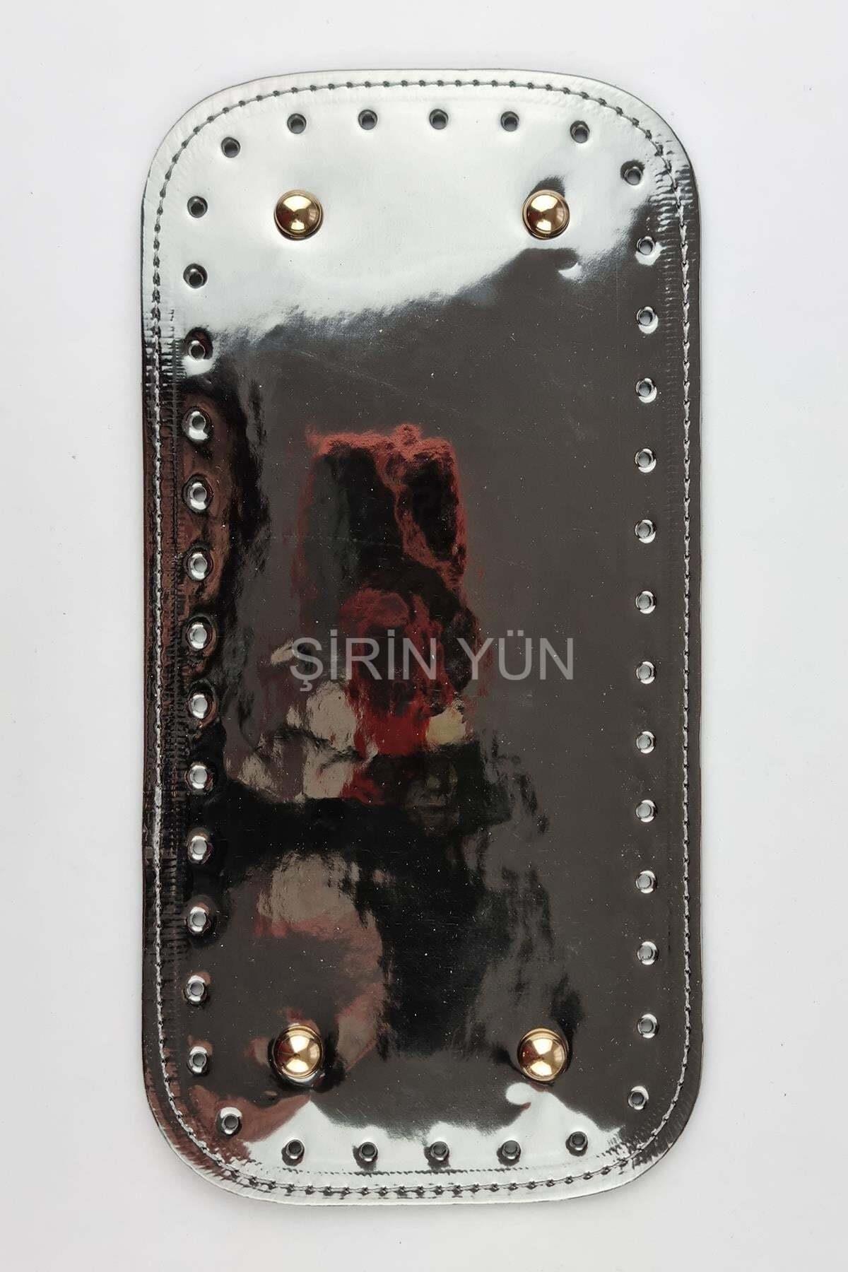 Şirin Yün Parlak 12X25 Rivetli Taban Gri