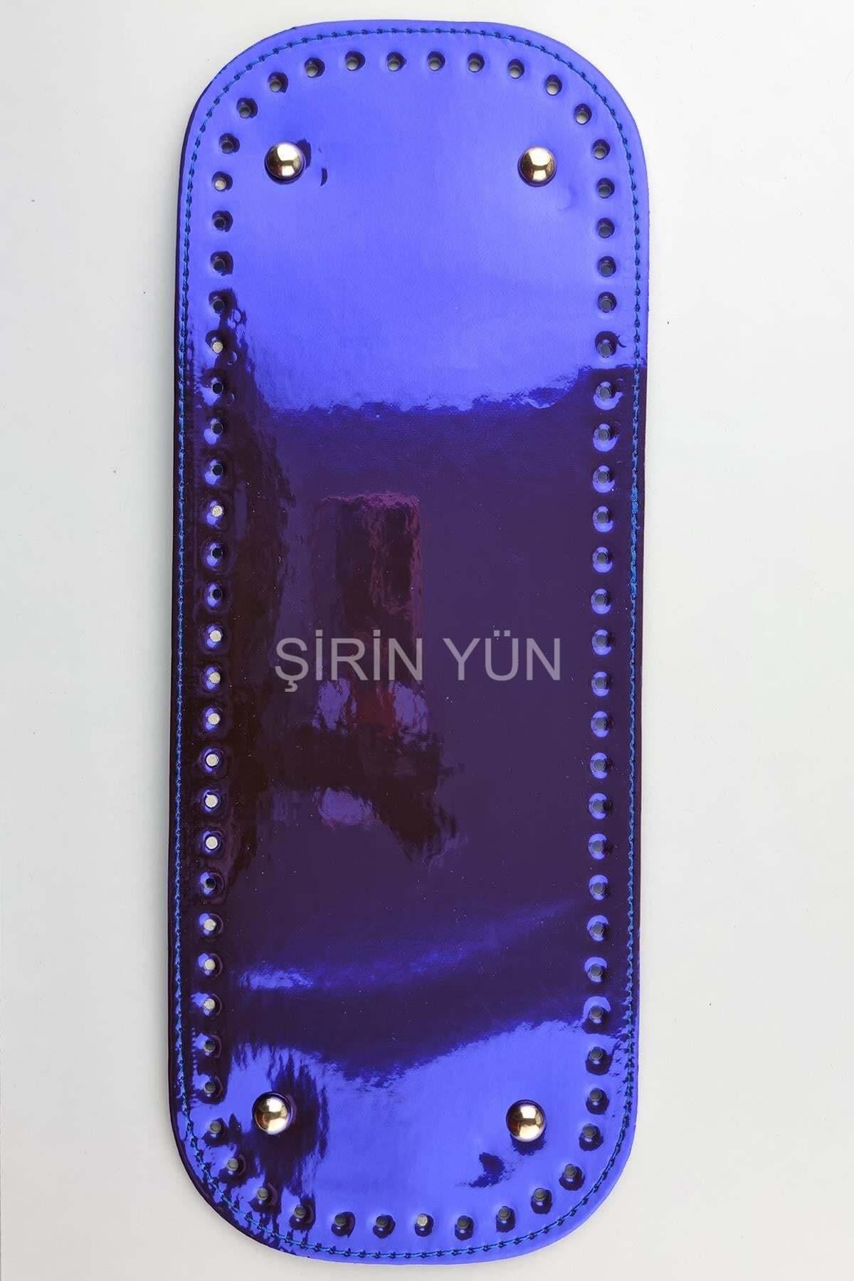 Şirin Yün Parlak 12X33 Rivetli Taban Mor