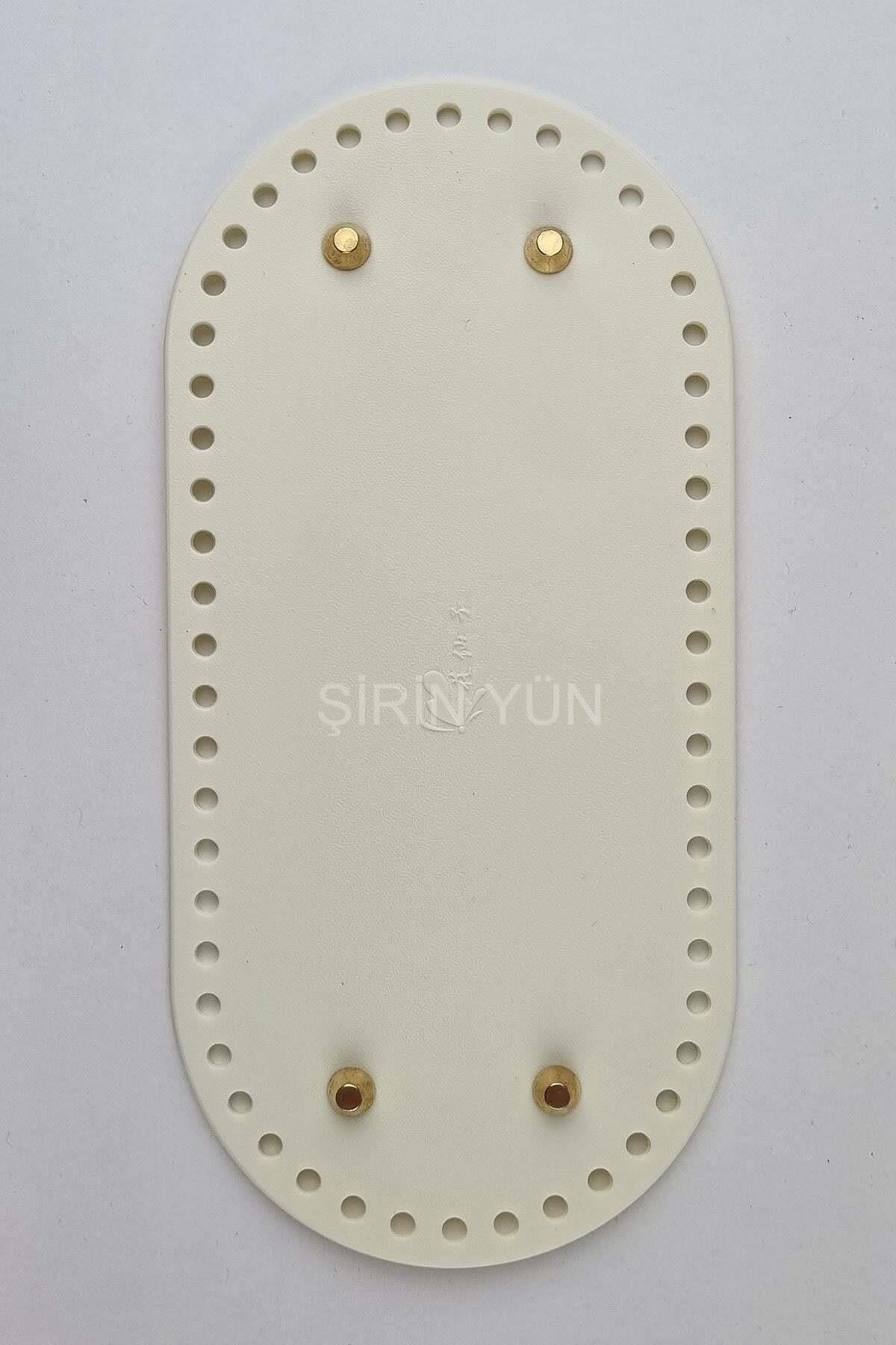 Şirin Yün Silikon Çanta Tabanı 12X25 Krem
