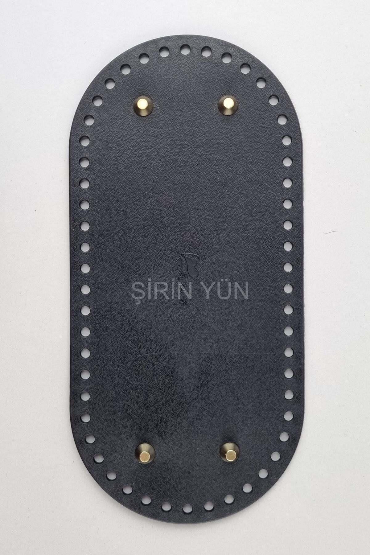 Şirin Yün Silikon Çanta Tabanı 12X25 Siyah